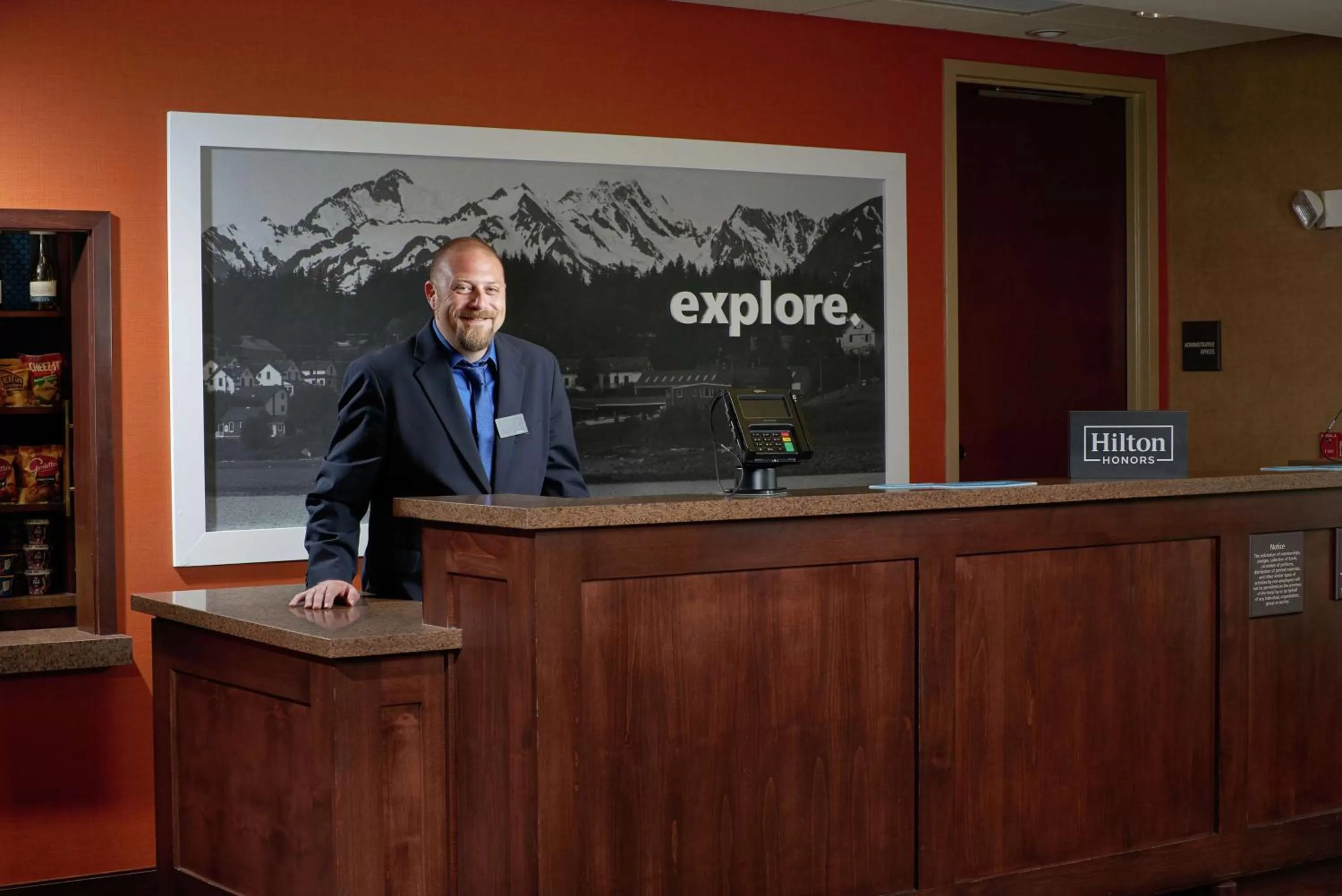 Lobby or reception in Hampton Inn and Suites Salem