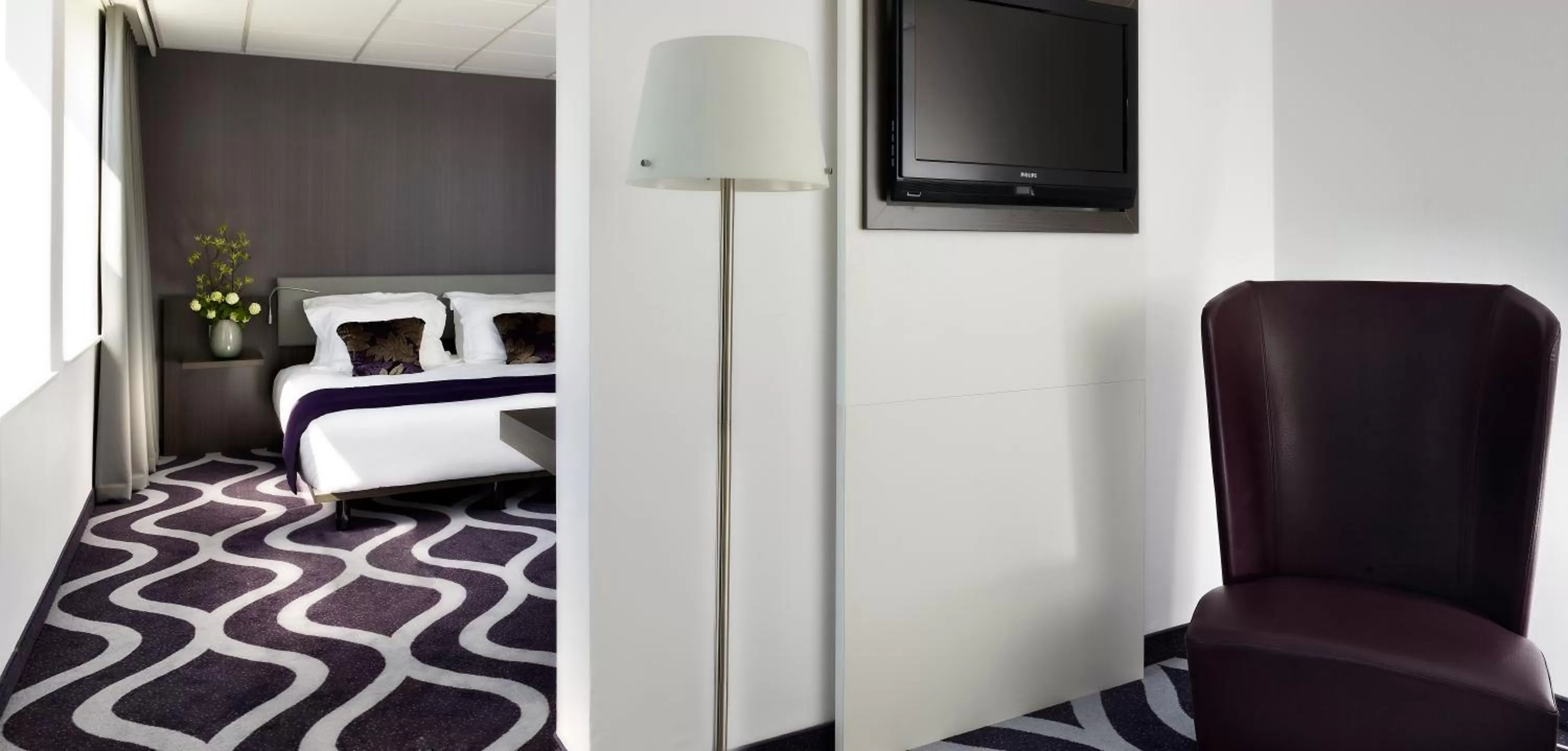 Bedroom, Bed in Park Plaza Eindhoven