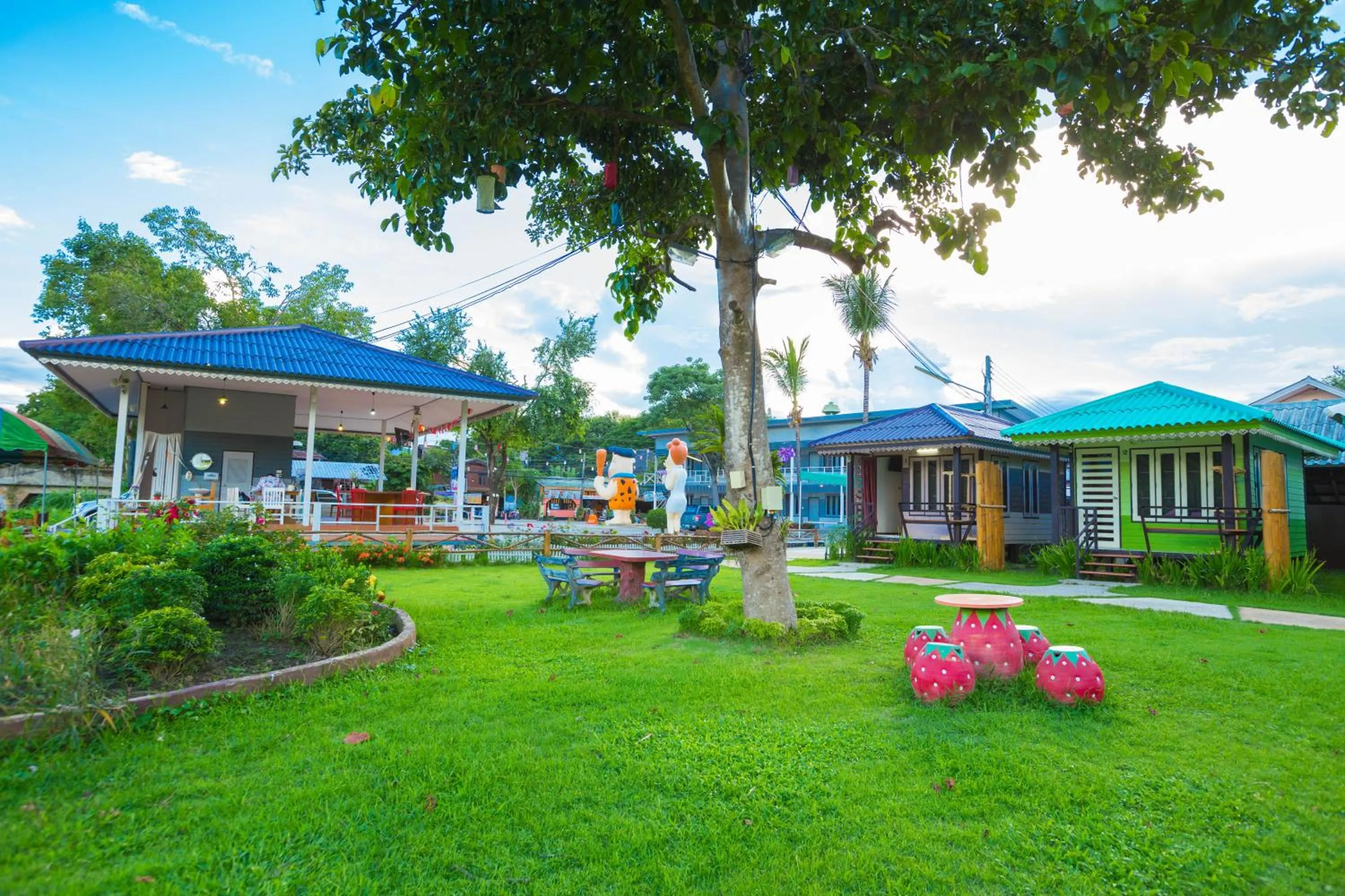 Garden view, Property Building in Prawdao Resort