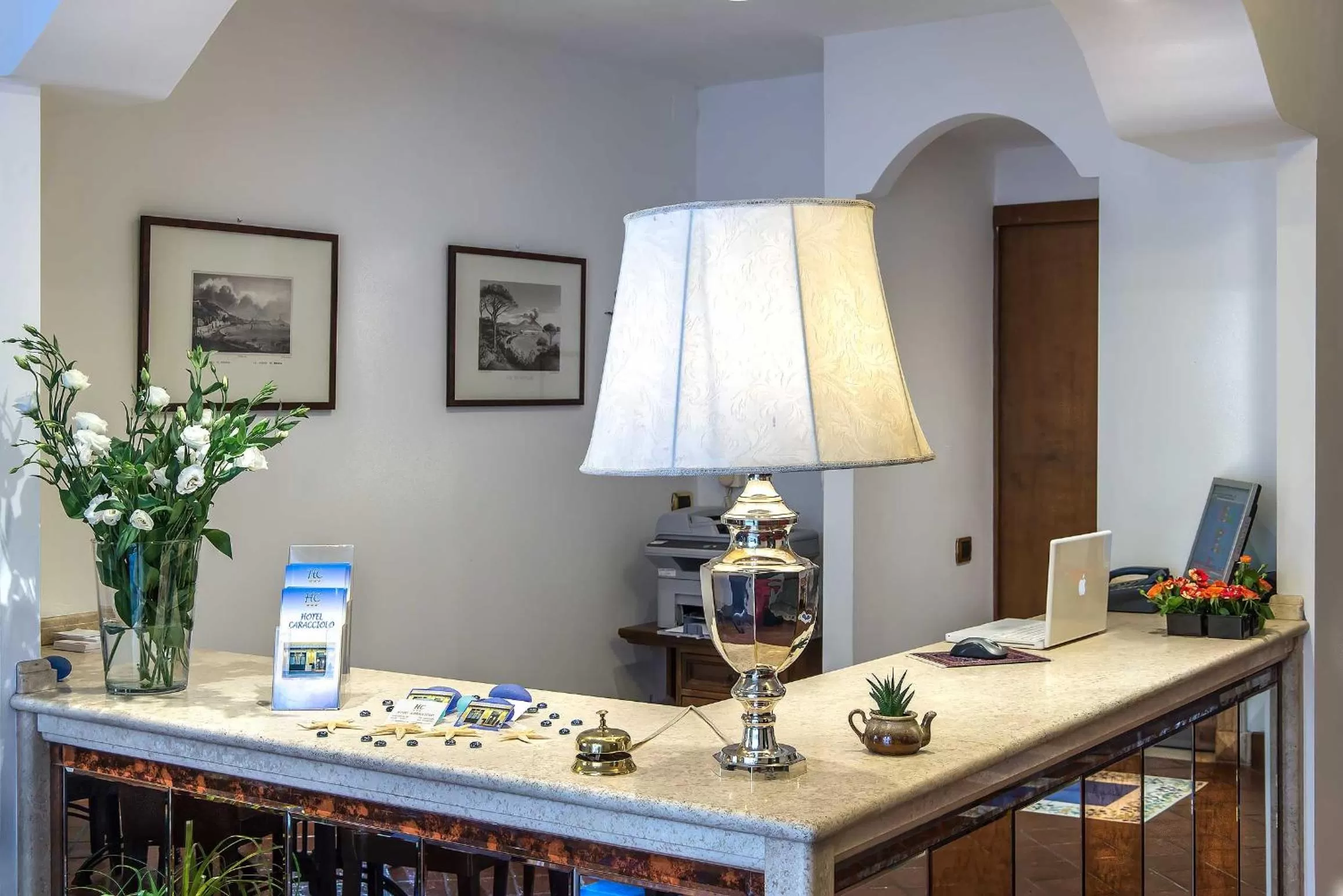 Lobby or reception in Hotel Caracciolo