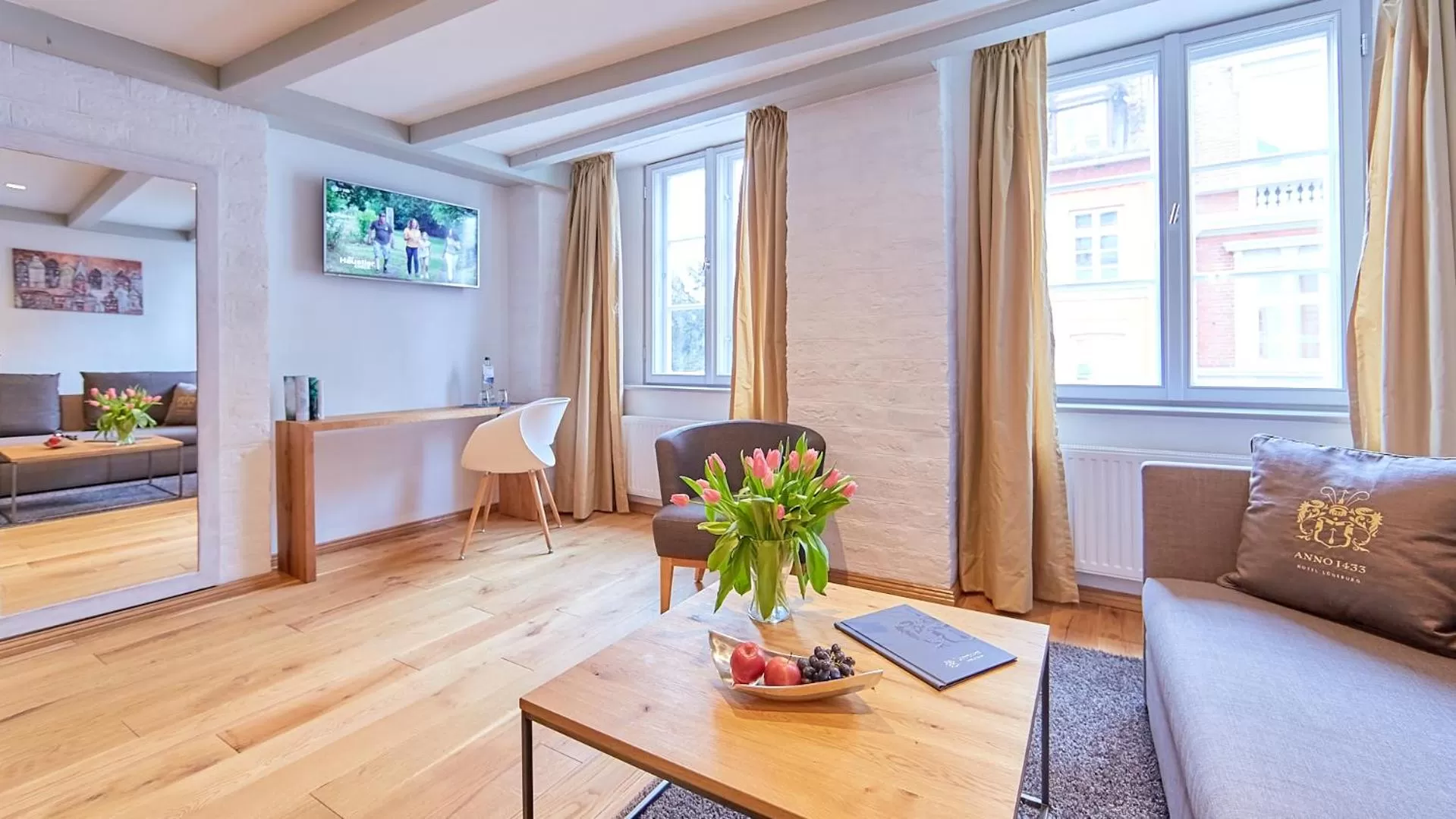 Photo of the whole room in Anno 1433 Hotel Lüneburg