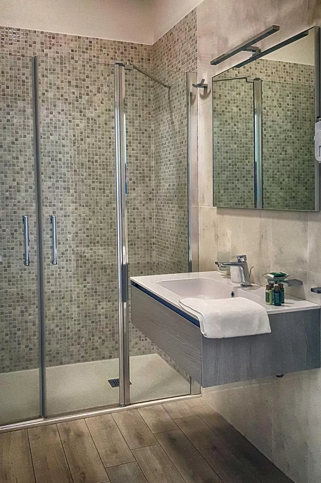 Shower in Hotel Aurora