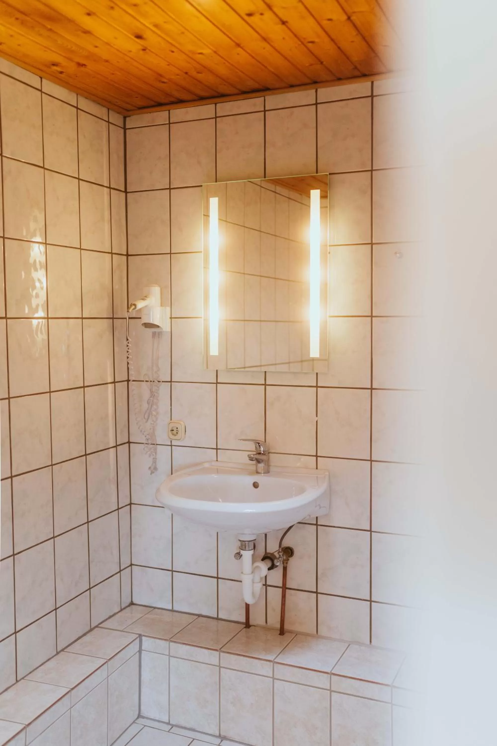 Shower in Aparthotel Stralsund Studios und Apartments