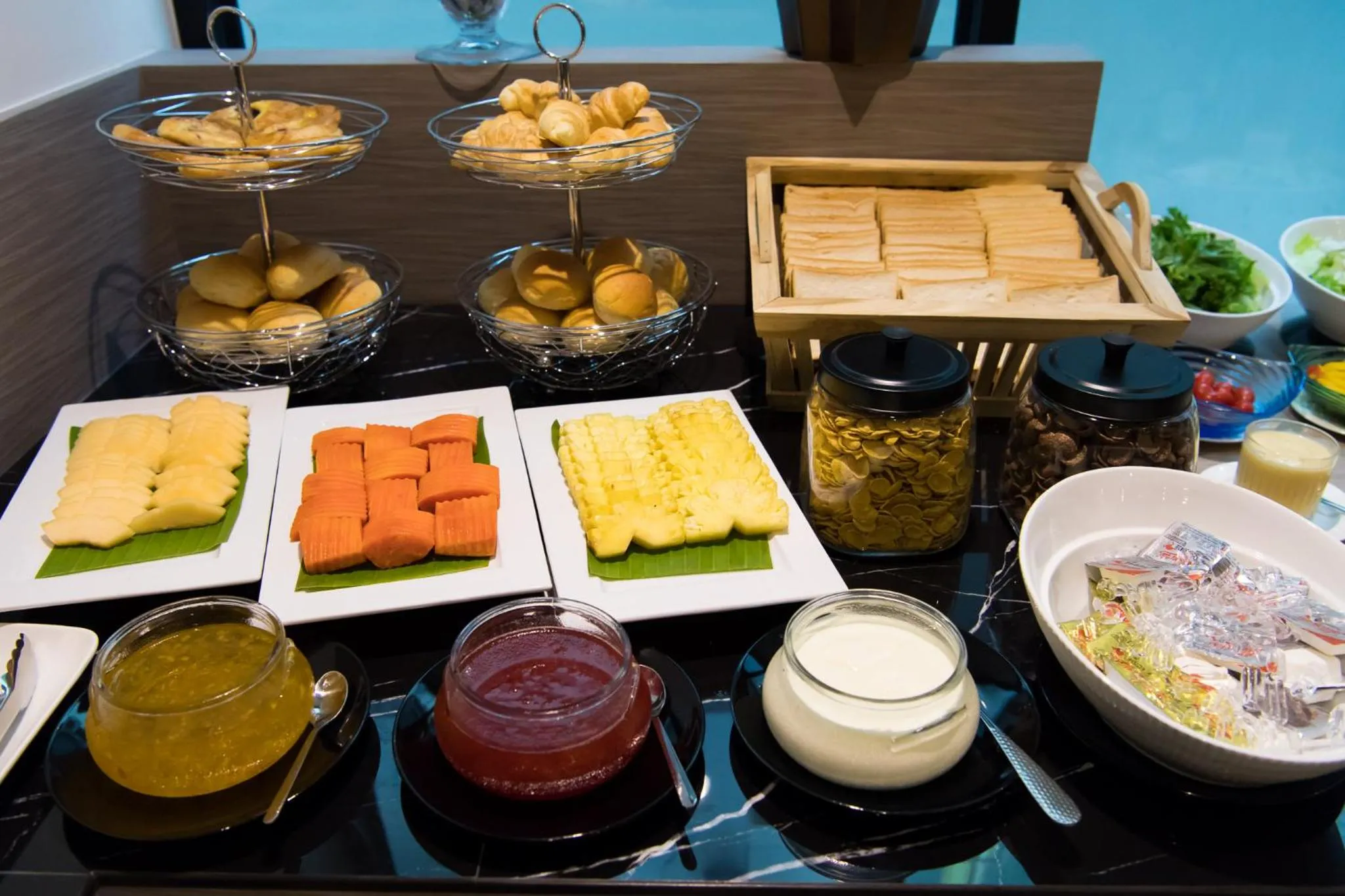 Breakfast in Tarawish Hotel