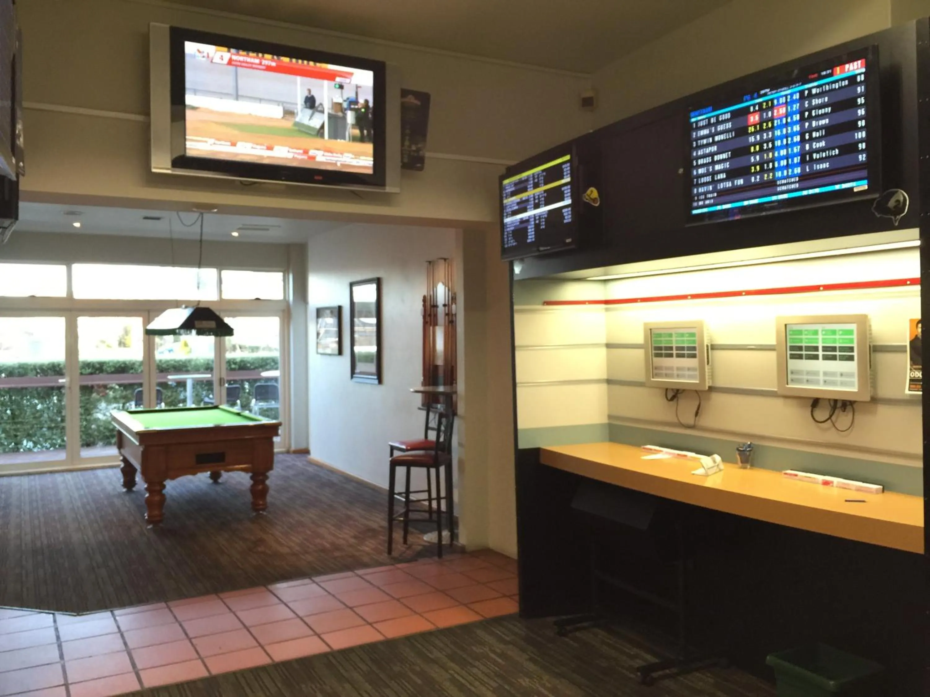 Evening entertainment, Billiards in TRC Hotel