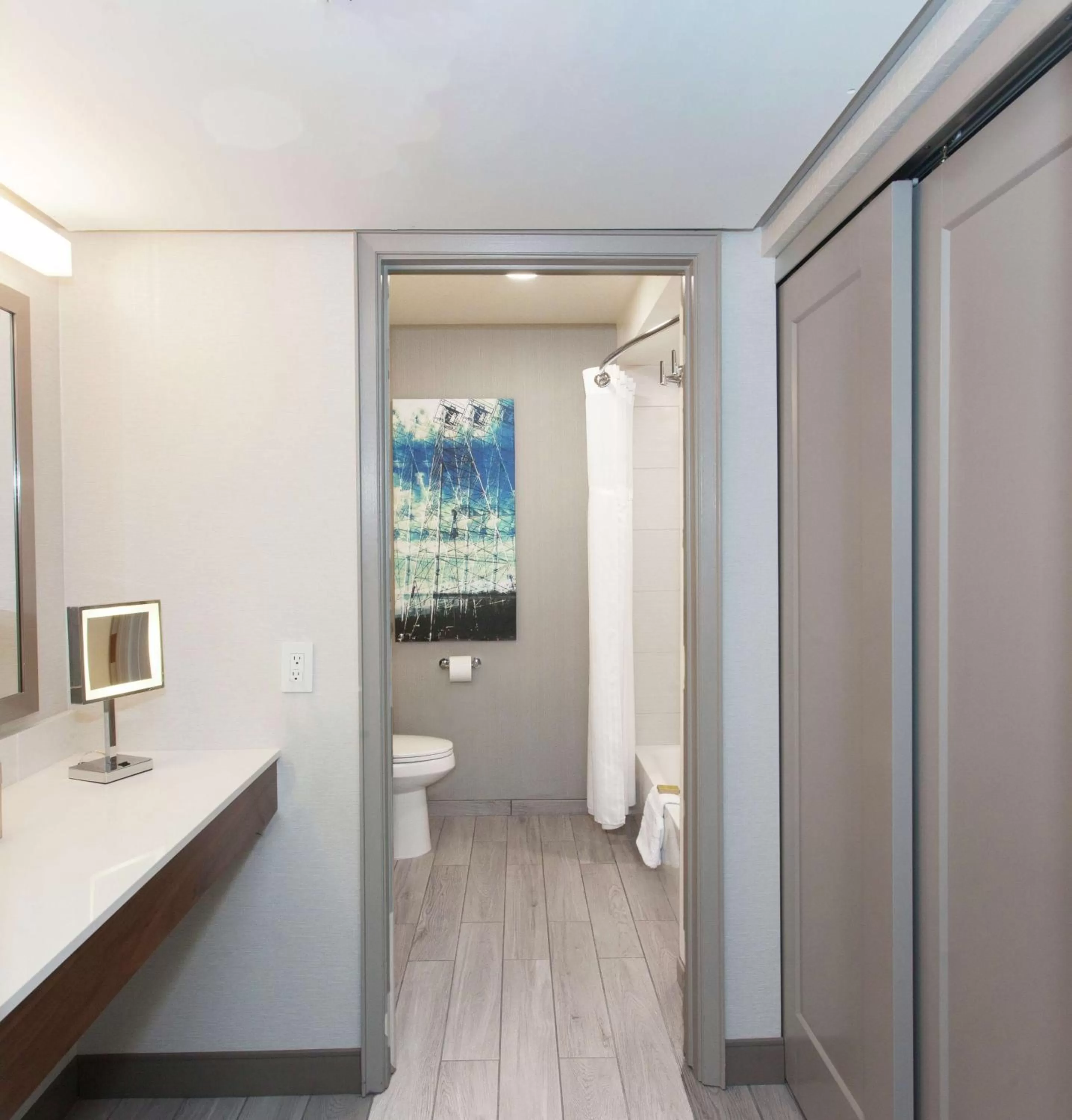 Bathroom in DoubleTree by Hilton Bakersfield