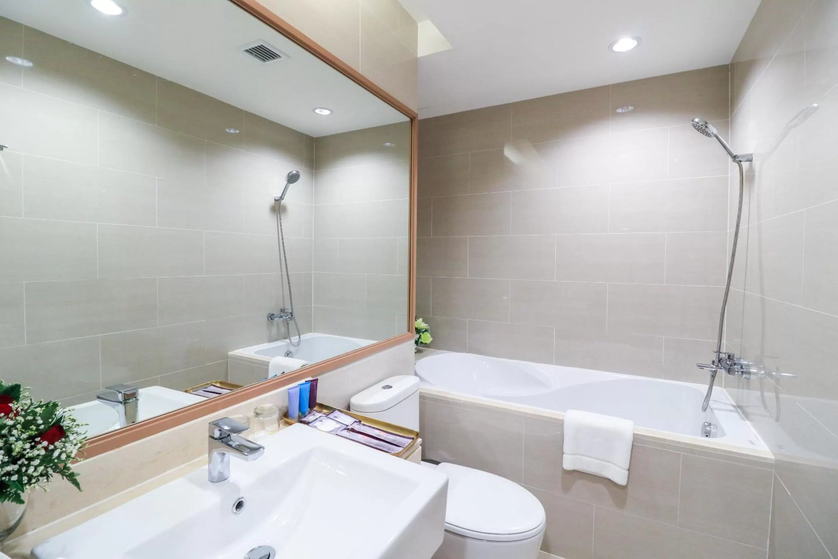 Toilet in Grand Fortune Hotel Nakhon Si Thammarat