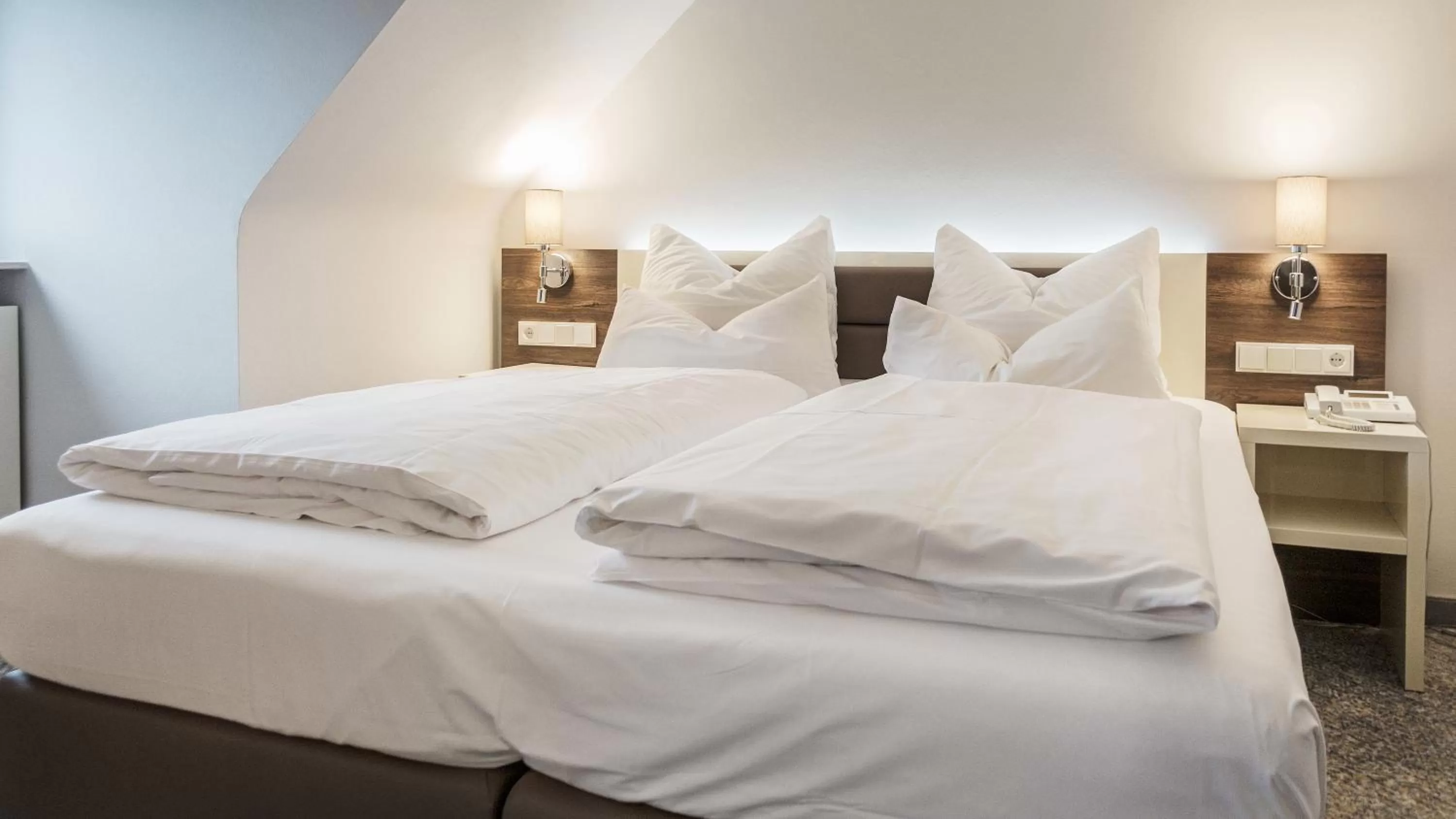 Bed in Hotel Haus Delecke