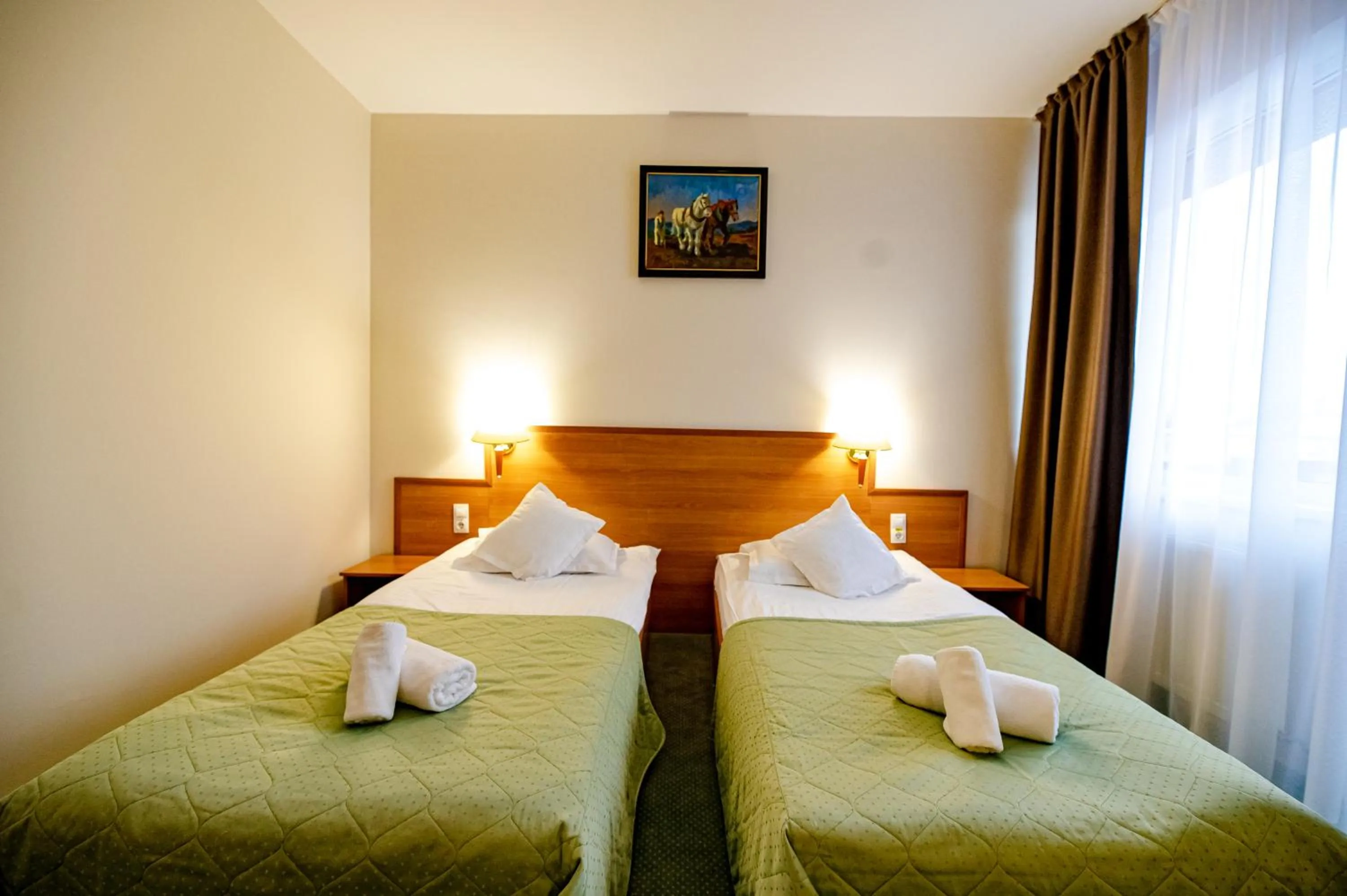 Bed in Hotel Rivulus