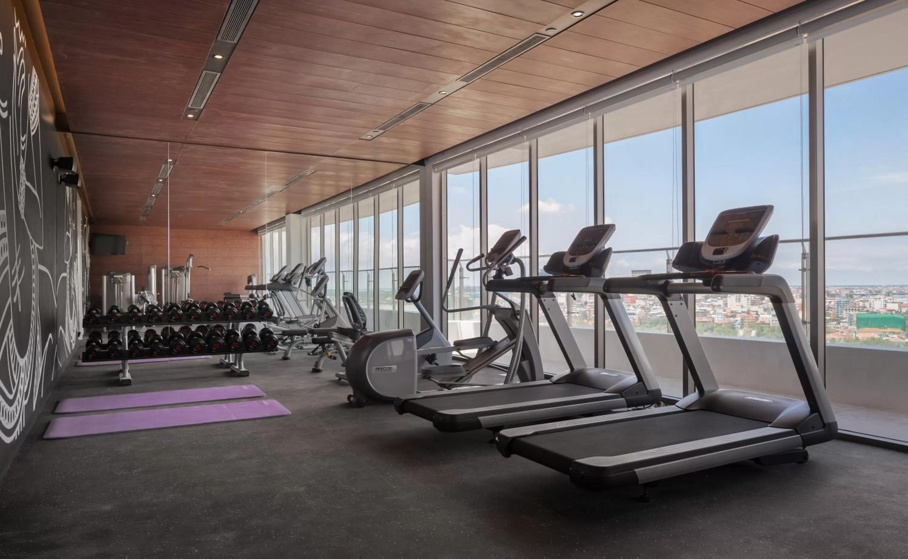 Fitness centre/facilities in Hotel Emion Phnom Penh