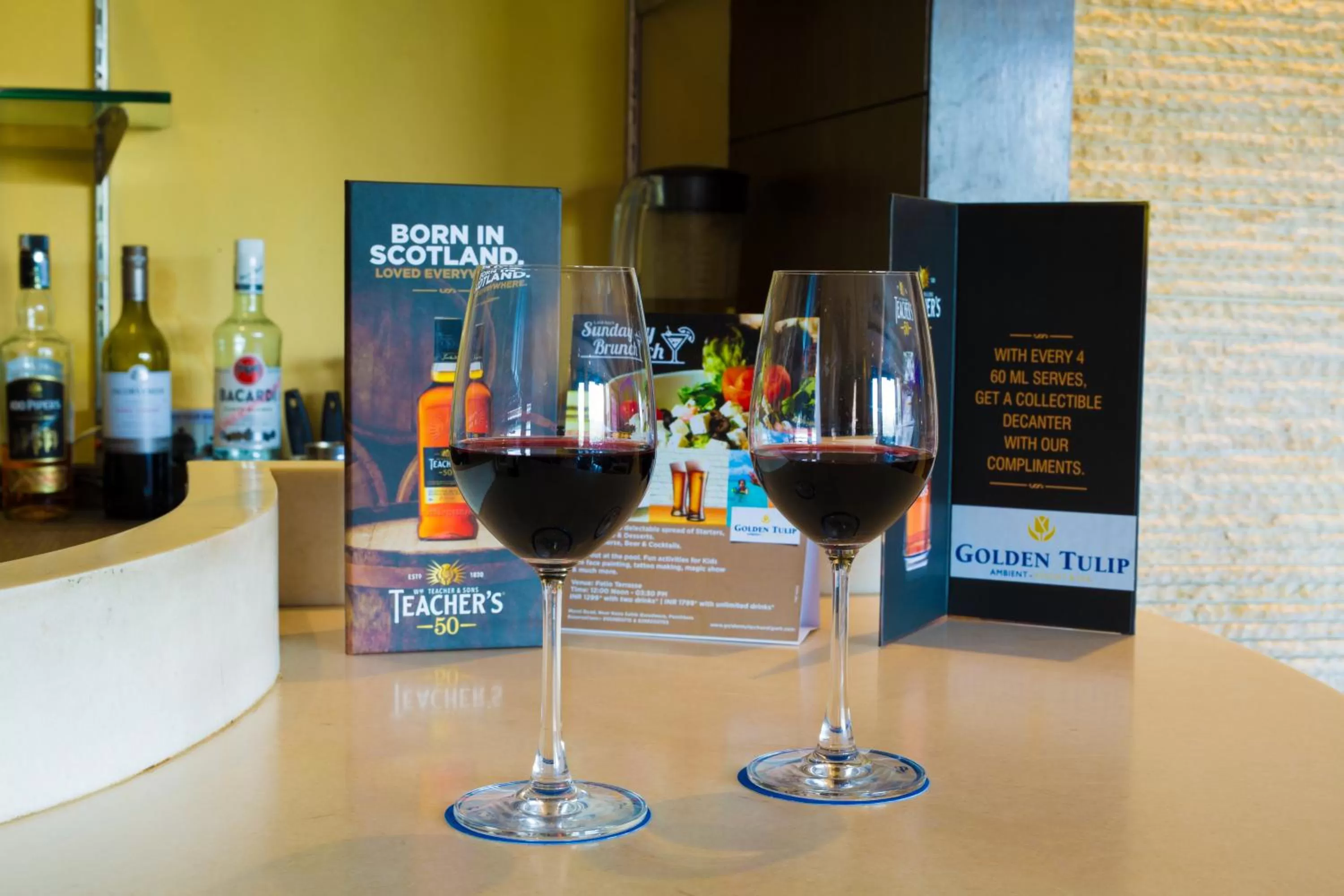 Alcoholic drinks in Golden Tulip Chandigarh, Panchkula