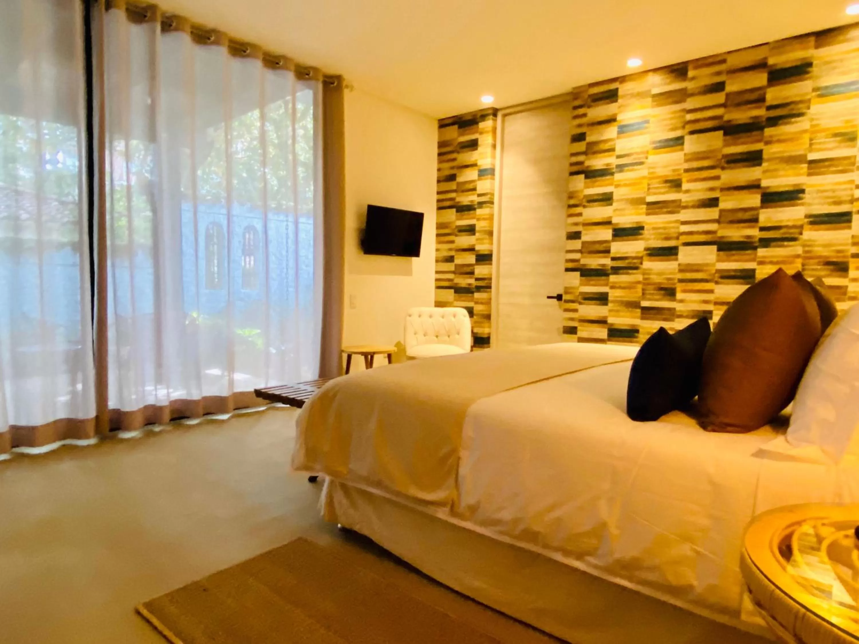 Bed in Patio del Mundo