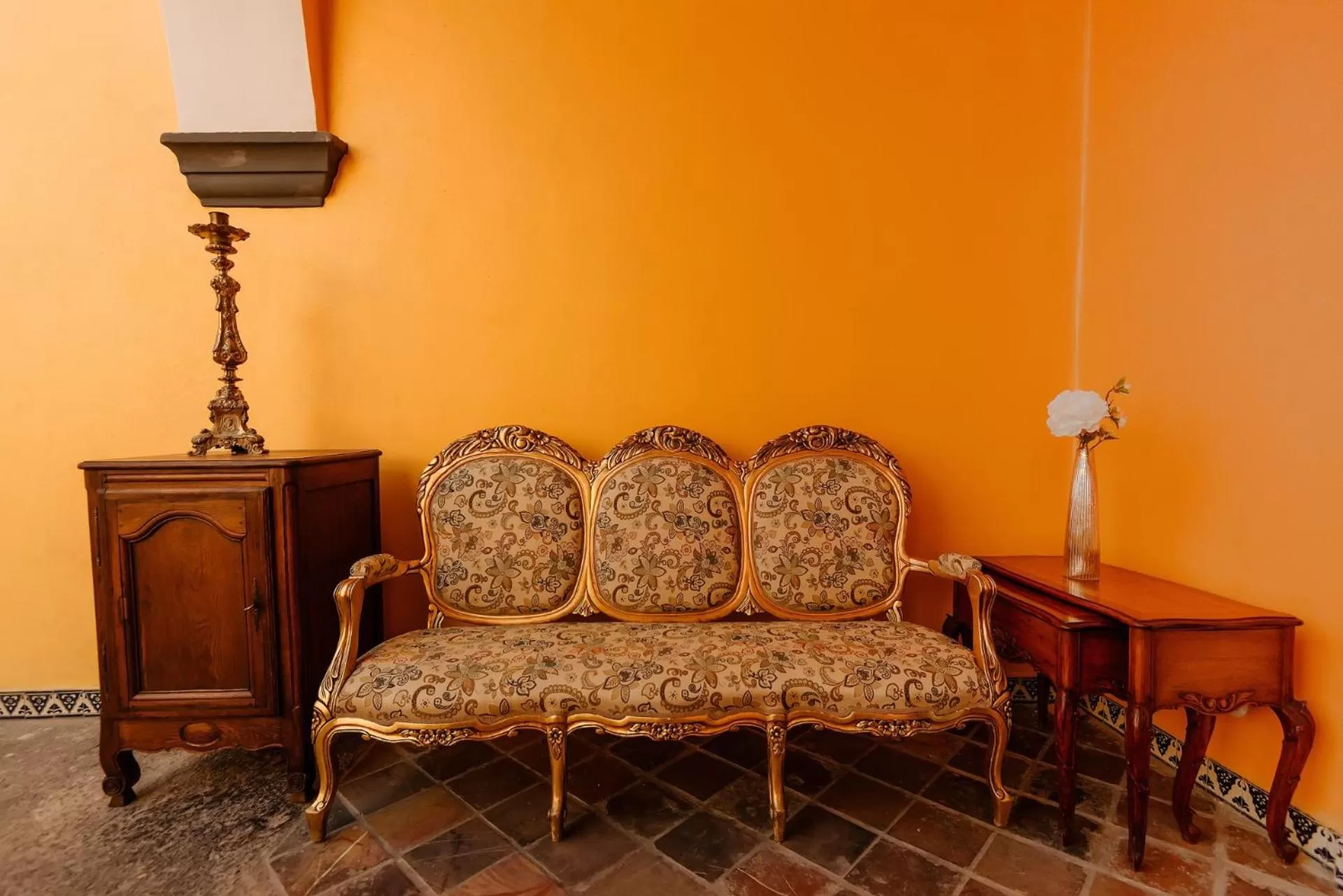 Living room in Hotel Marqués del Ángel