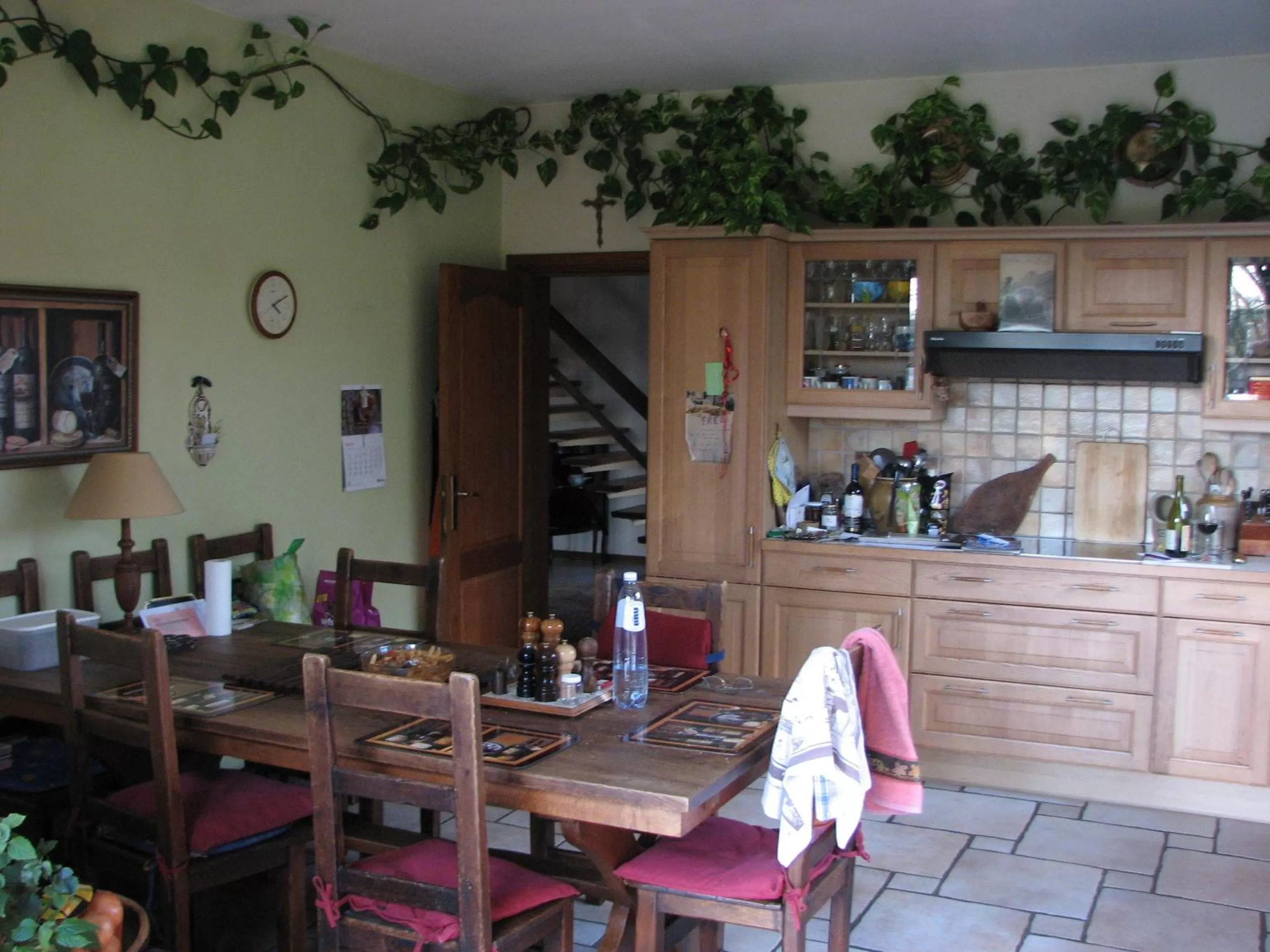 Kitchen or kitchenette in Prince d'Orange Bed & Breakfast