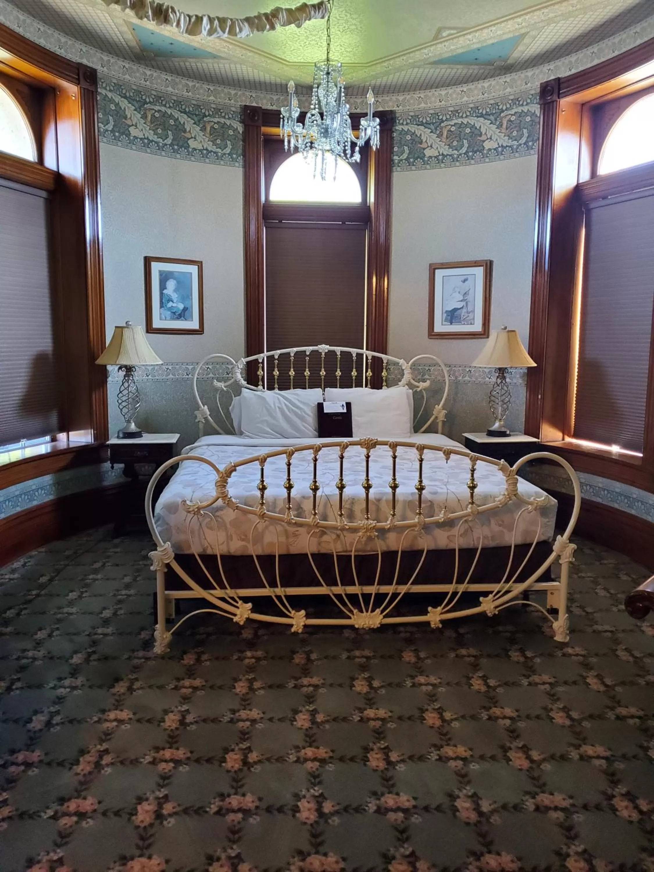 Bed in Manresa Castle