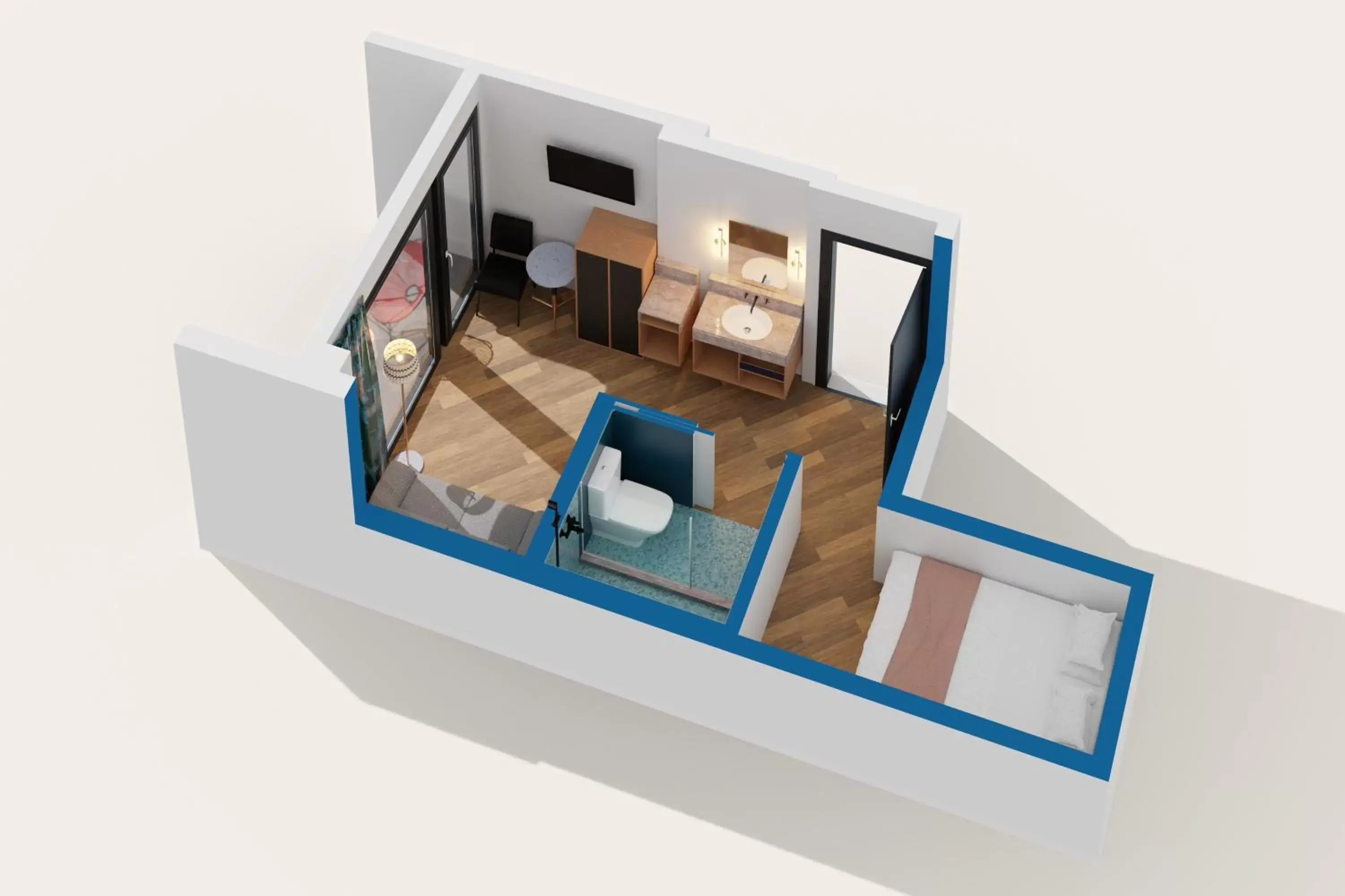 King Studio (Self Check-in with Virtual Front Desk) in The Hotel Castro San Francisco King Studio (Self Check-in with Virtual Front Desk) in The Hotel Castro San Francisco