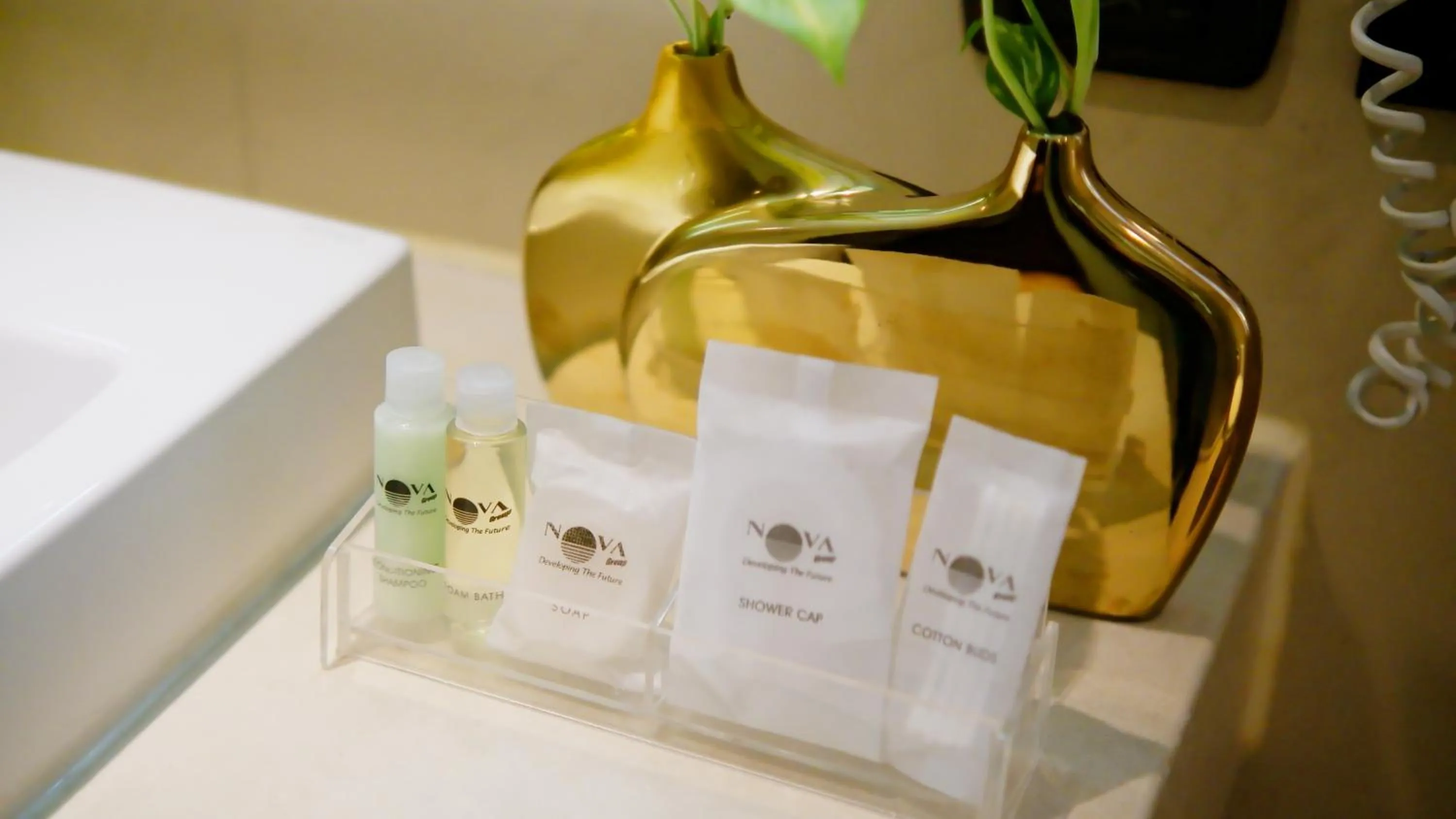 Bathroom in Nova Gold Hotel Pattaya