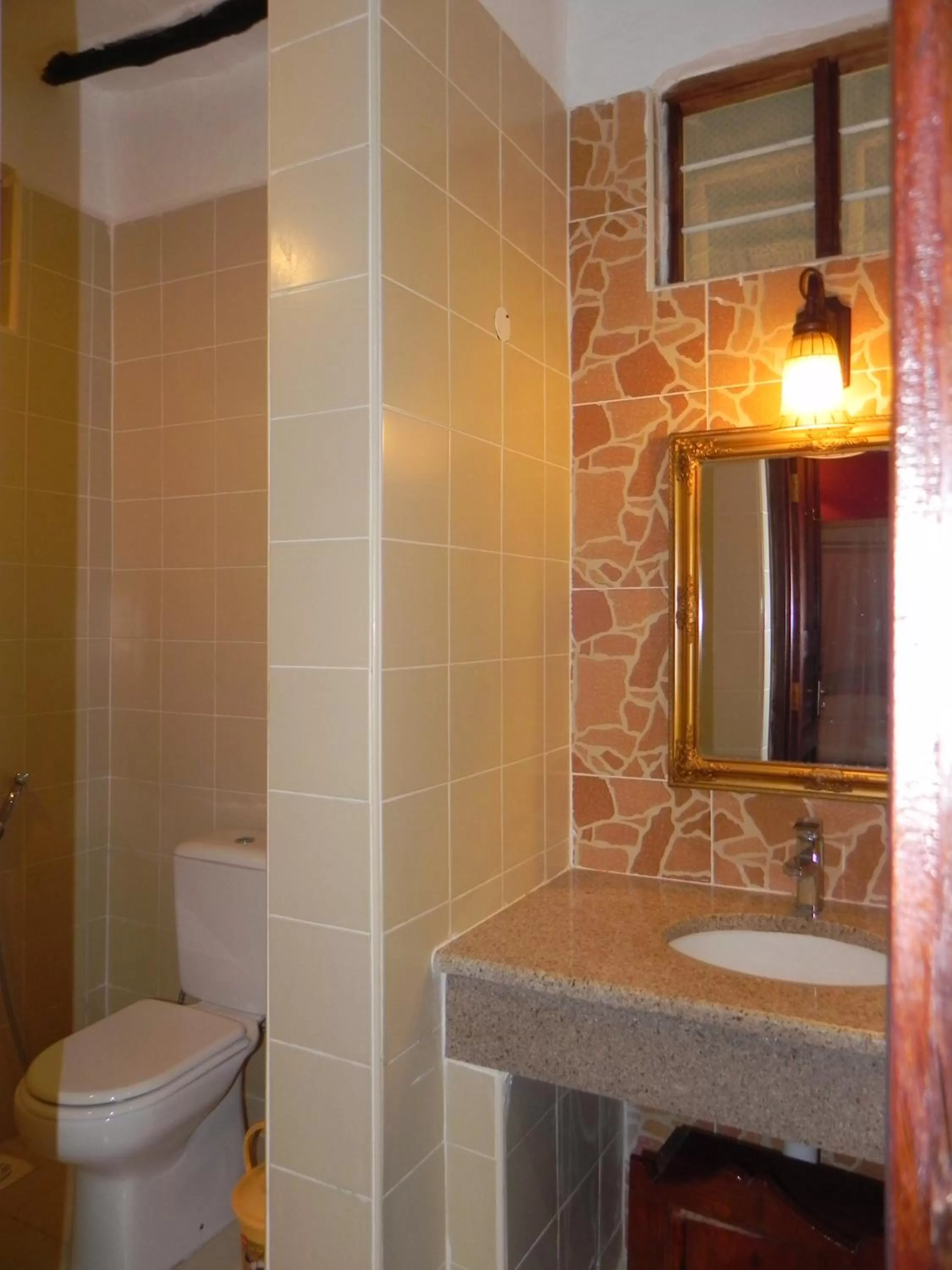 Bathroom in Langi Langi Beach Bungalows