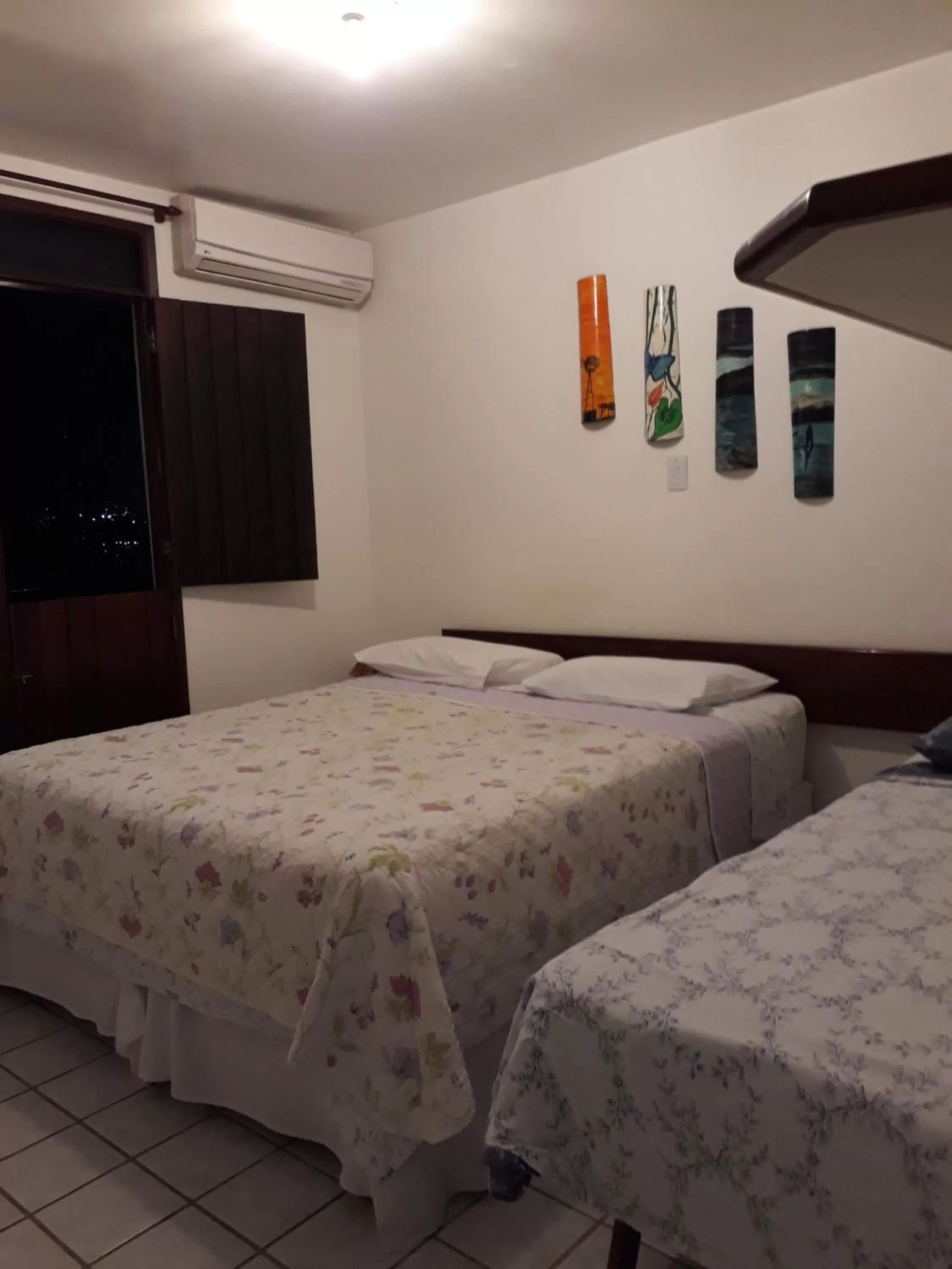 Bed in Hotel Pousada Estacao Do Sol Natal