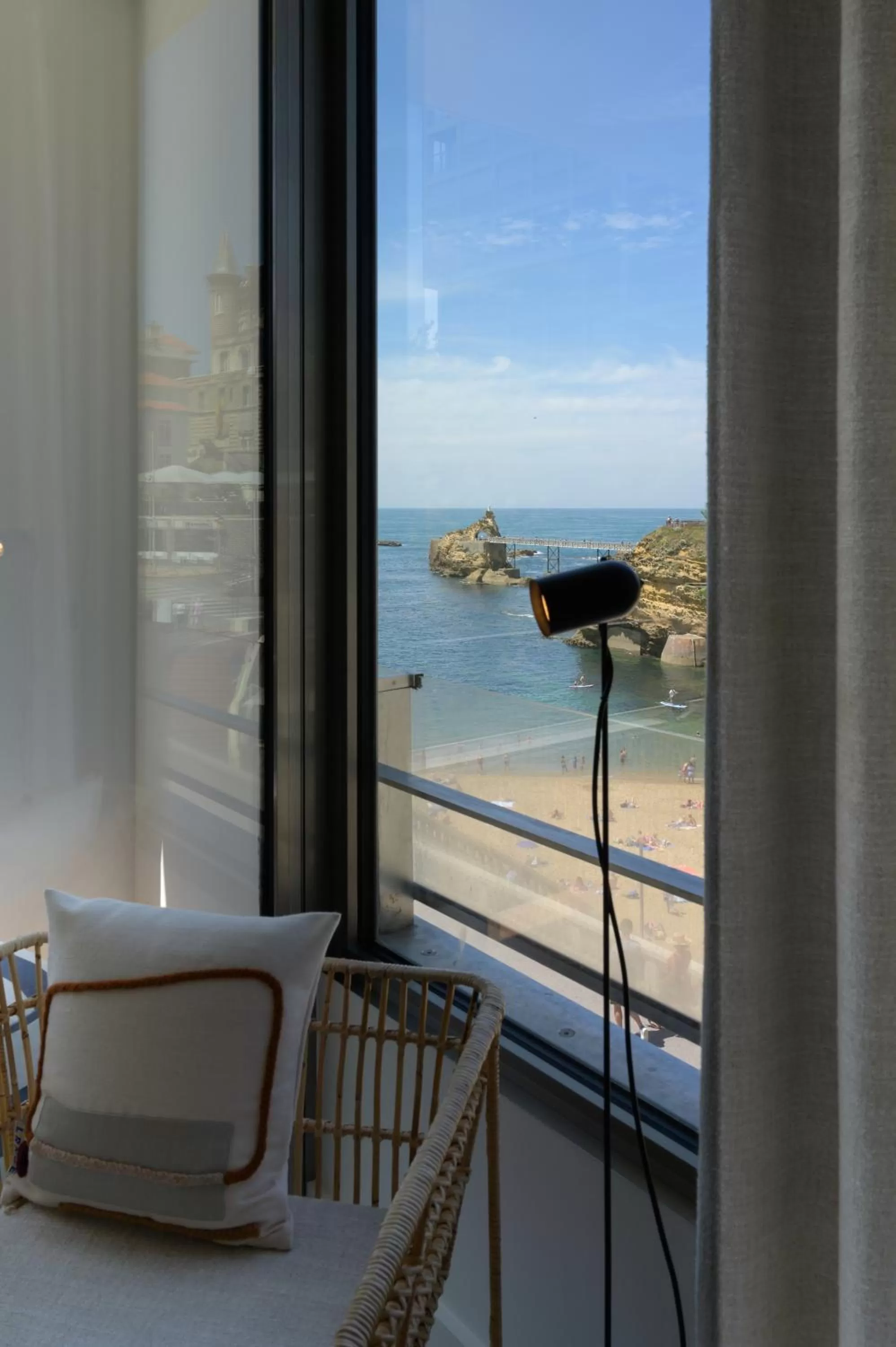 Balcony/Terrace in Hôtel de La Plage