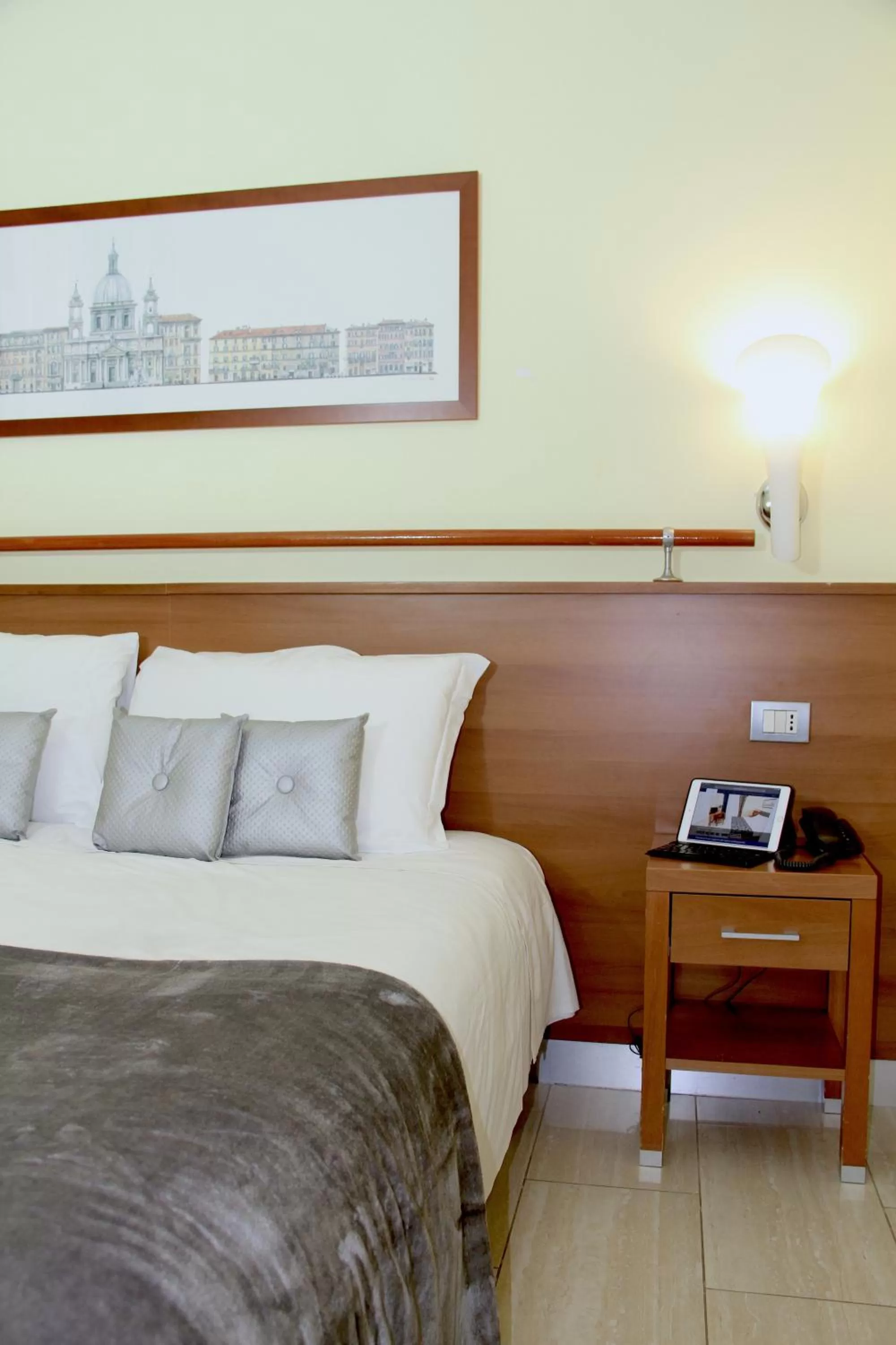 Bed in Hotel Windrose