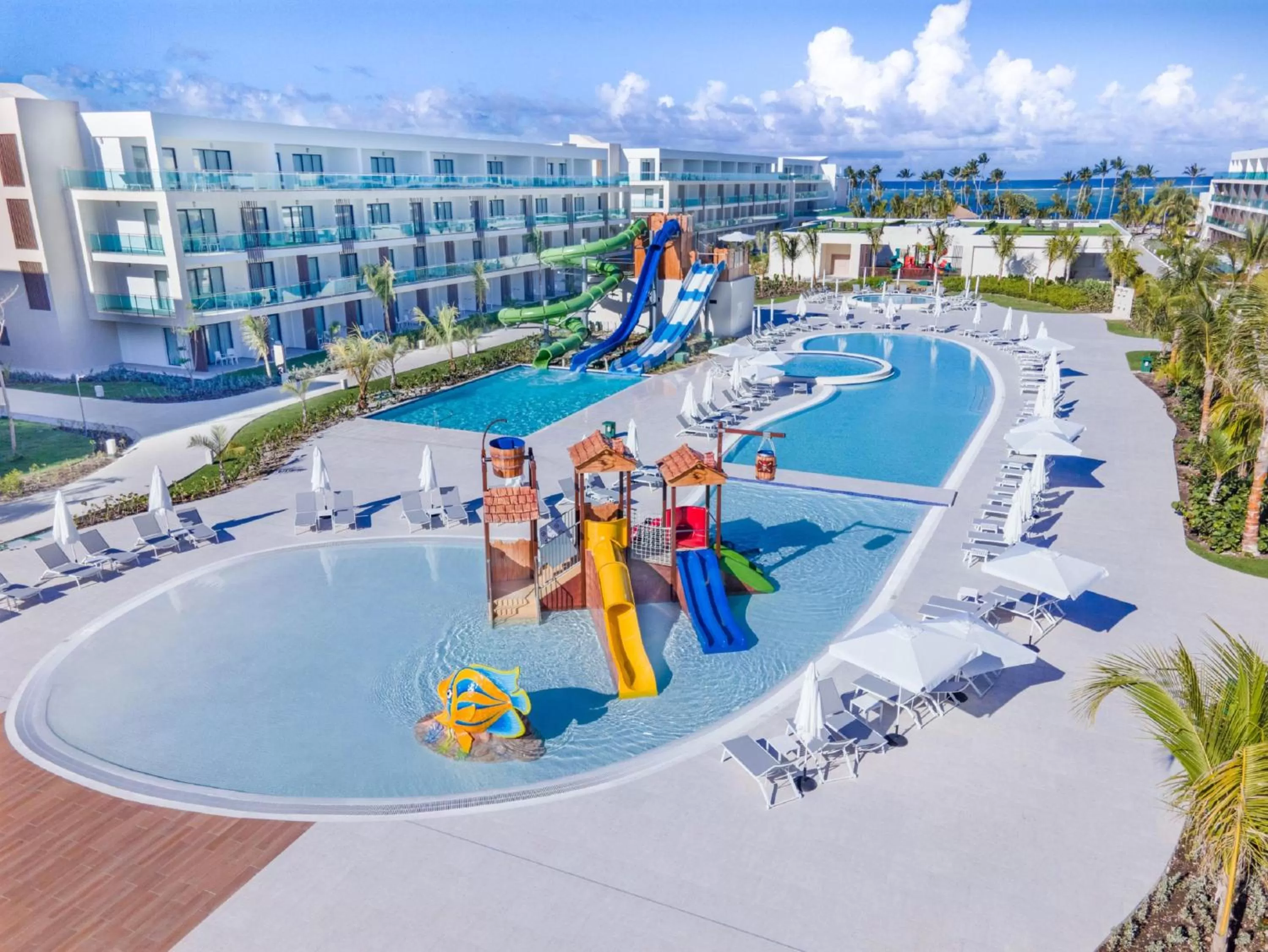 Aqua park in Serenade Punta Cana Beach & Spa Resort