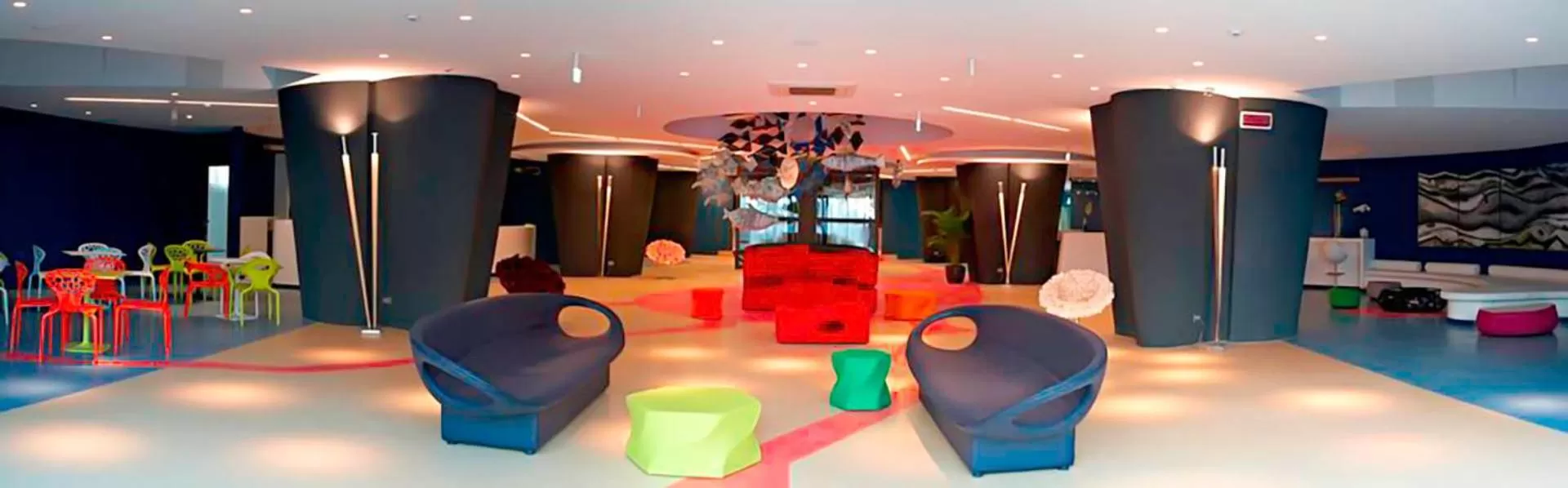 Lobby or reception in Hotel Poseidon