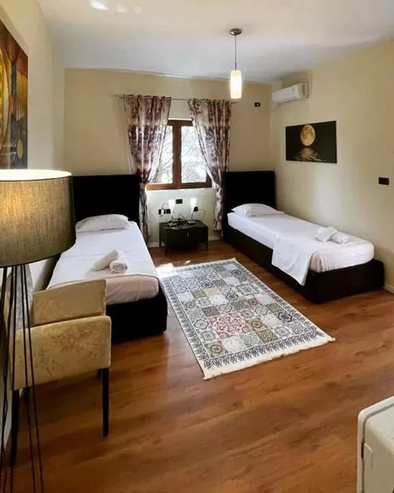 Bed in Hotel Ambasador