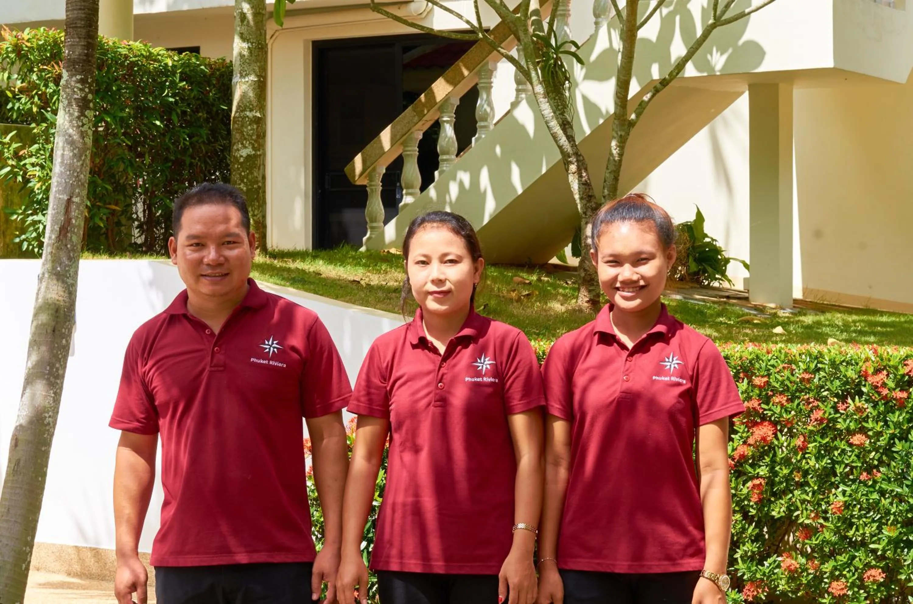 Staff in Phuket Riviera Villas Hotel