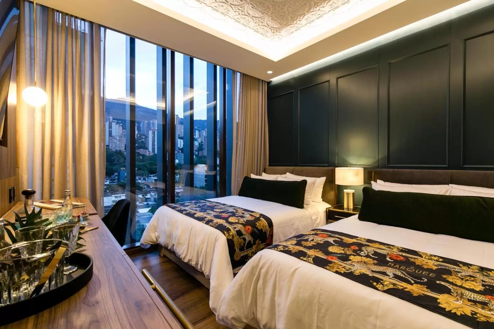 Bed in Hotel Marquee Medellín