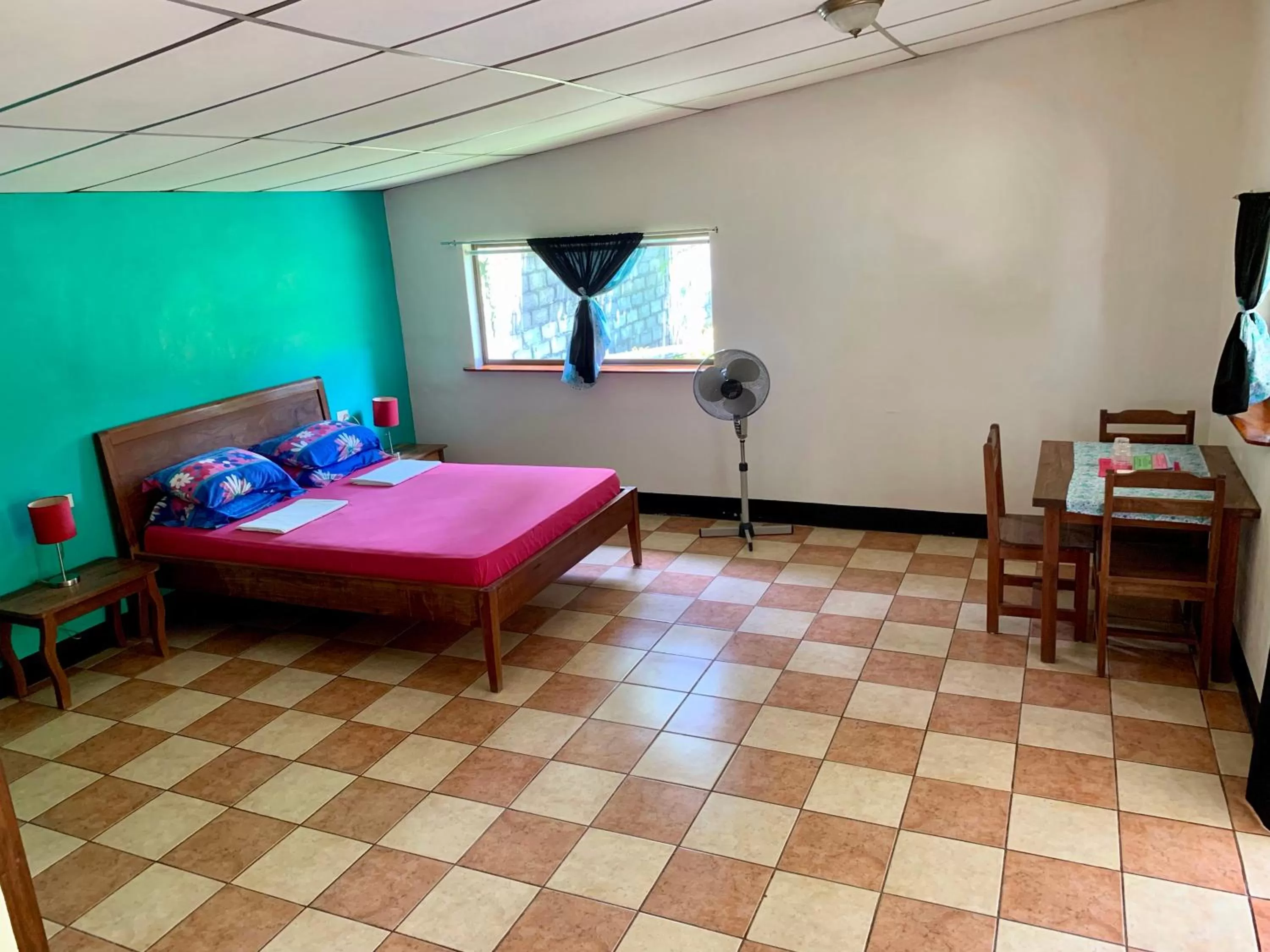 Bed in Hospedaje Soma