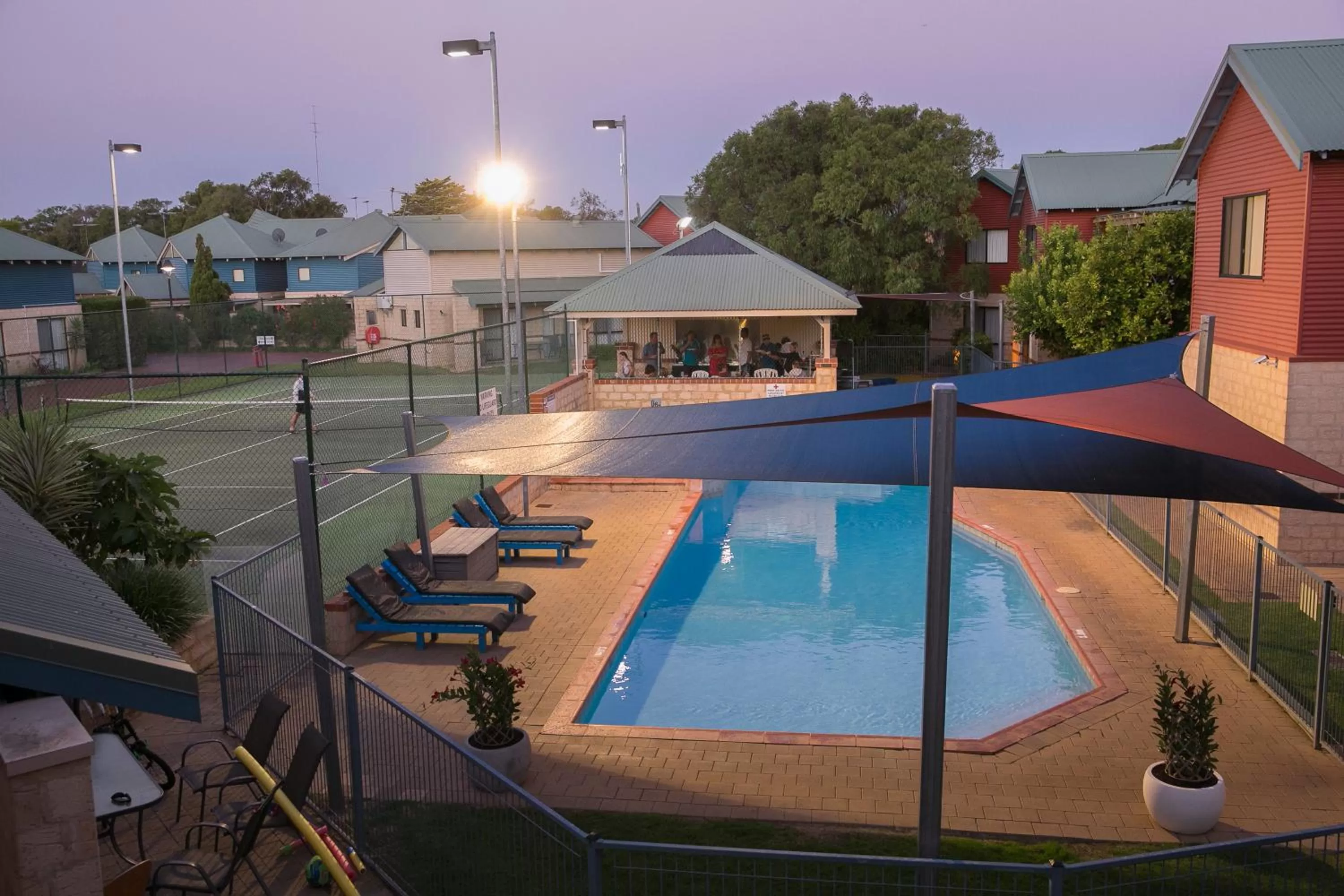 Swimming pool in Amalfi Resort Busselton's Best Kept Secret