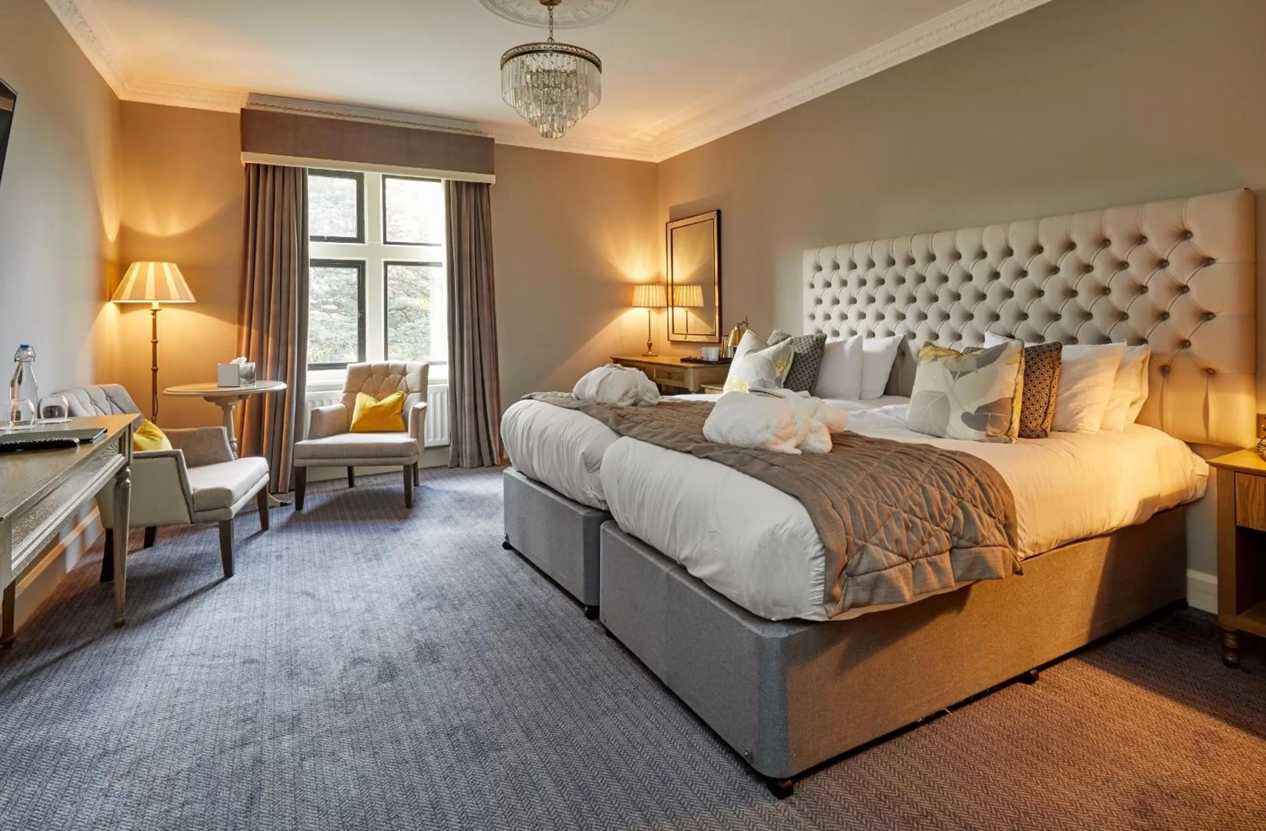 Bed in Hoar Cross Hall