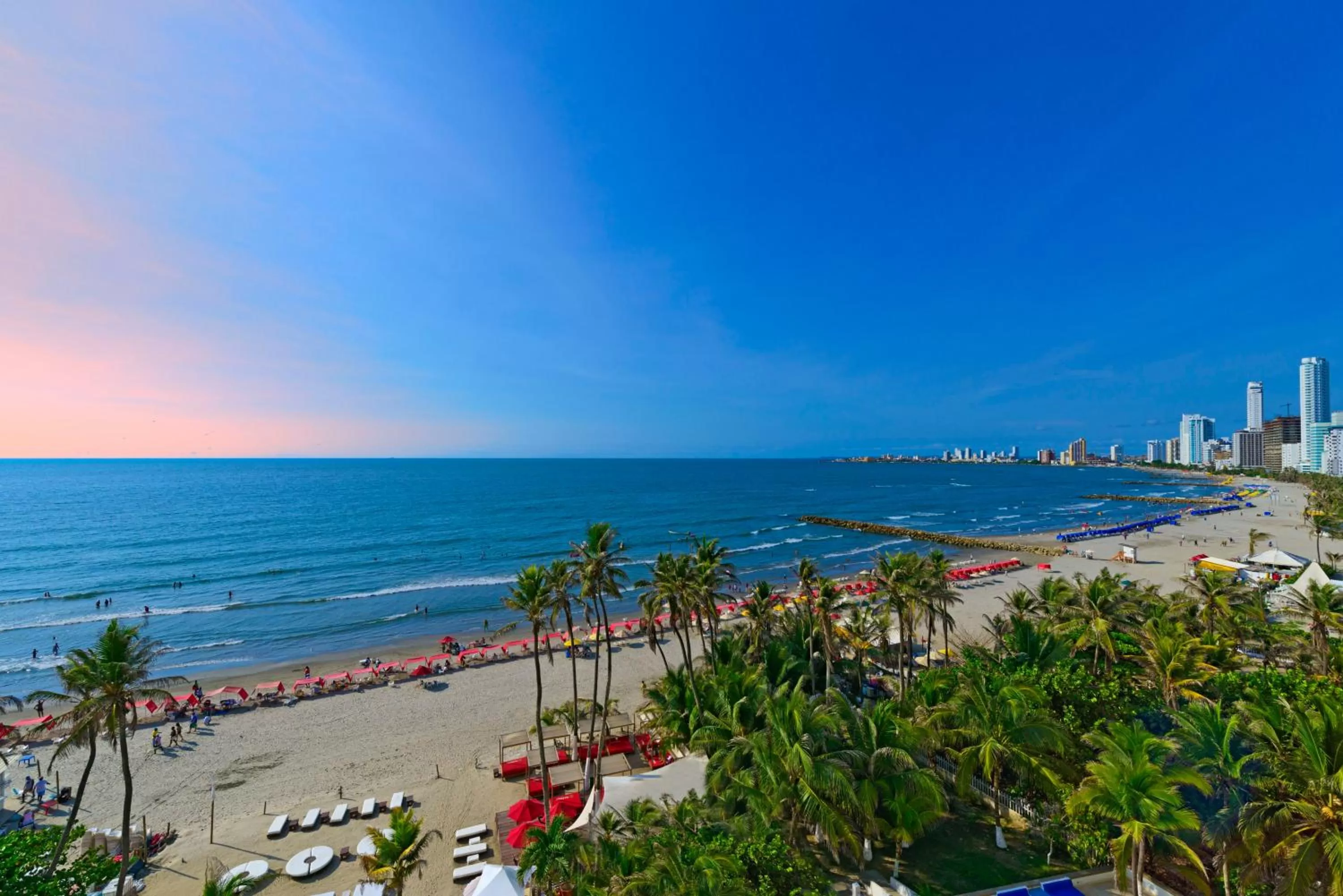 Bird's eye view in Hotel Dann Cartagena