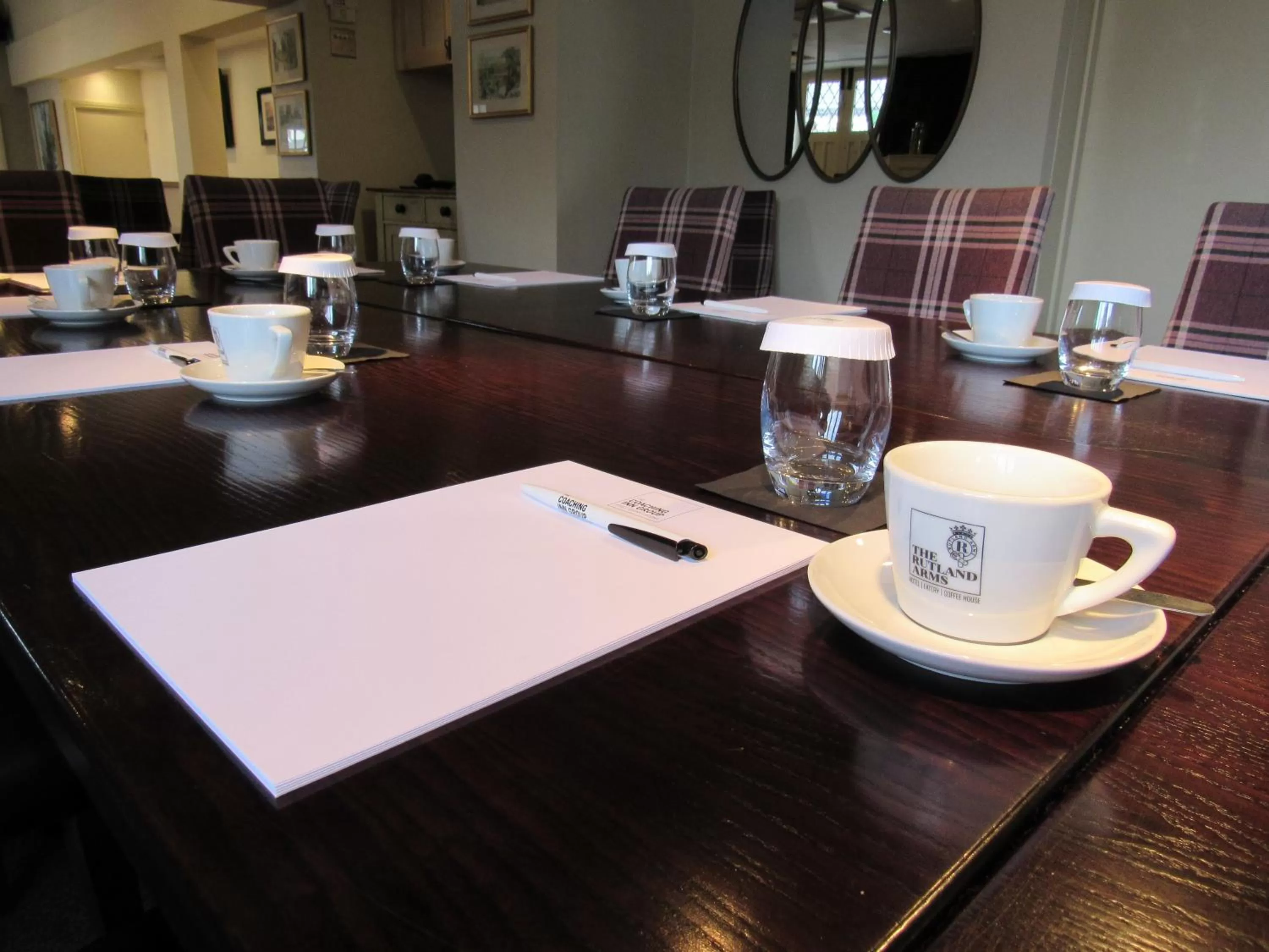 Meeting/conference room in The Rutland Arms Hotel, Bakewell, Derbyshire - The Coaching Inn Group