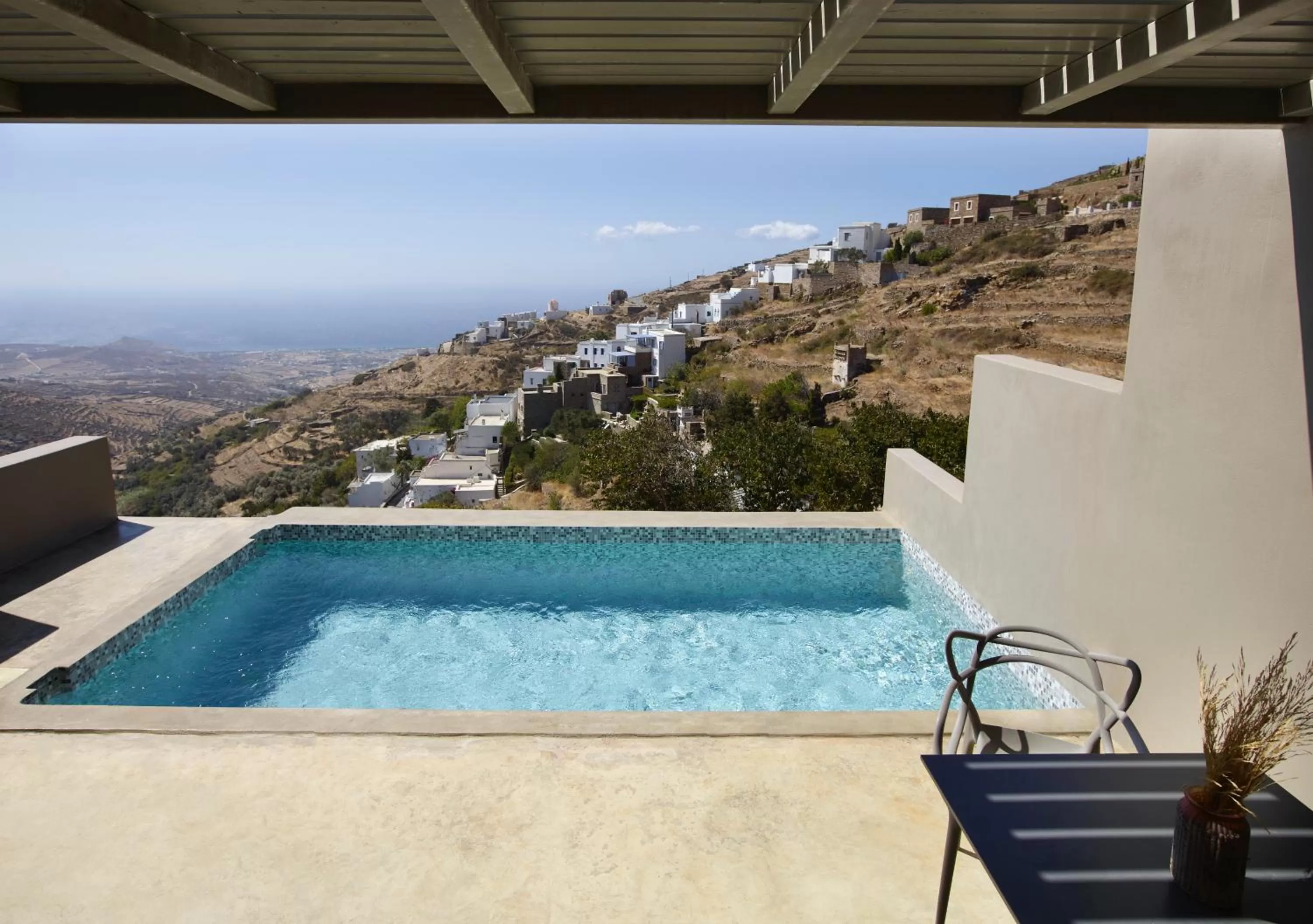 Balcony/Terrace in Aeolis Tinos Suites