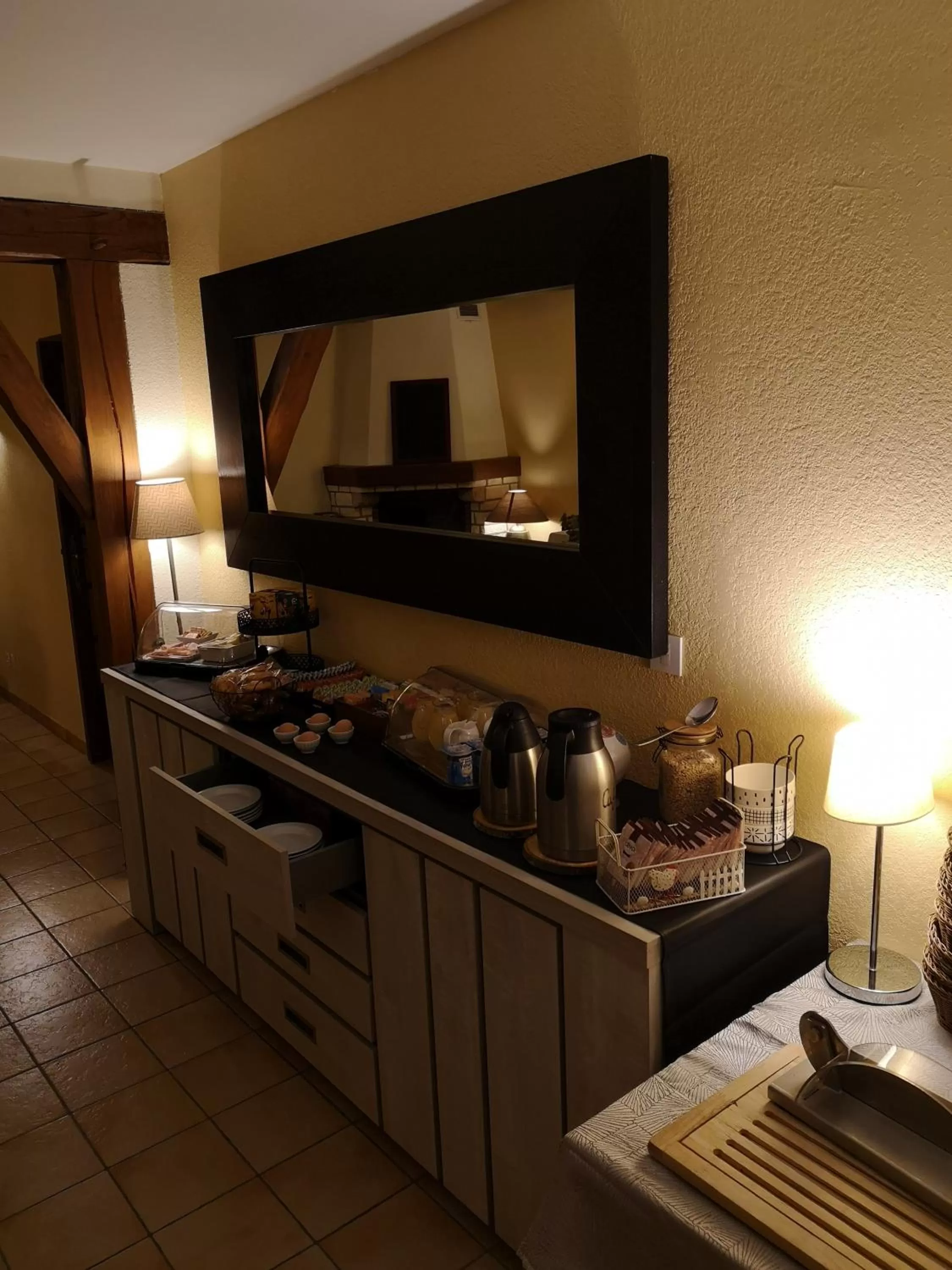 Breakfast in Domaine de la Borde