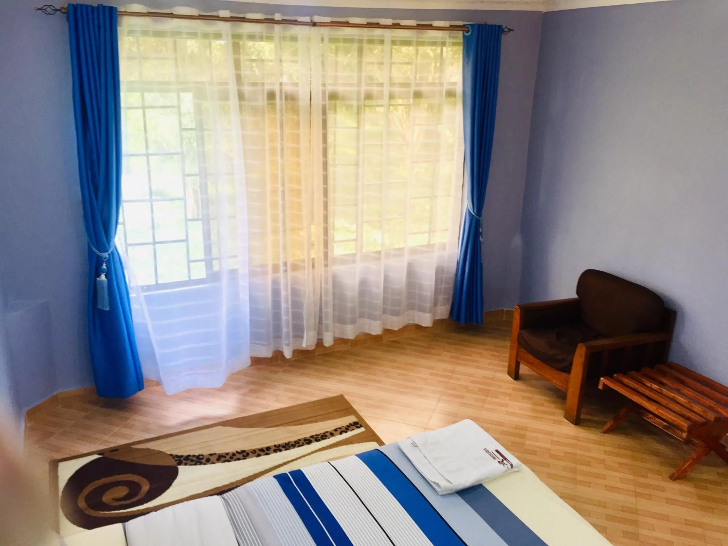 Bed in Vienna Woods Hotel Nakuru