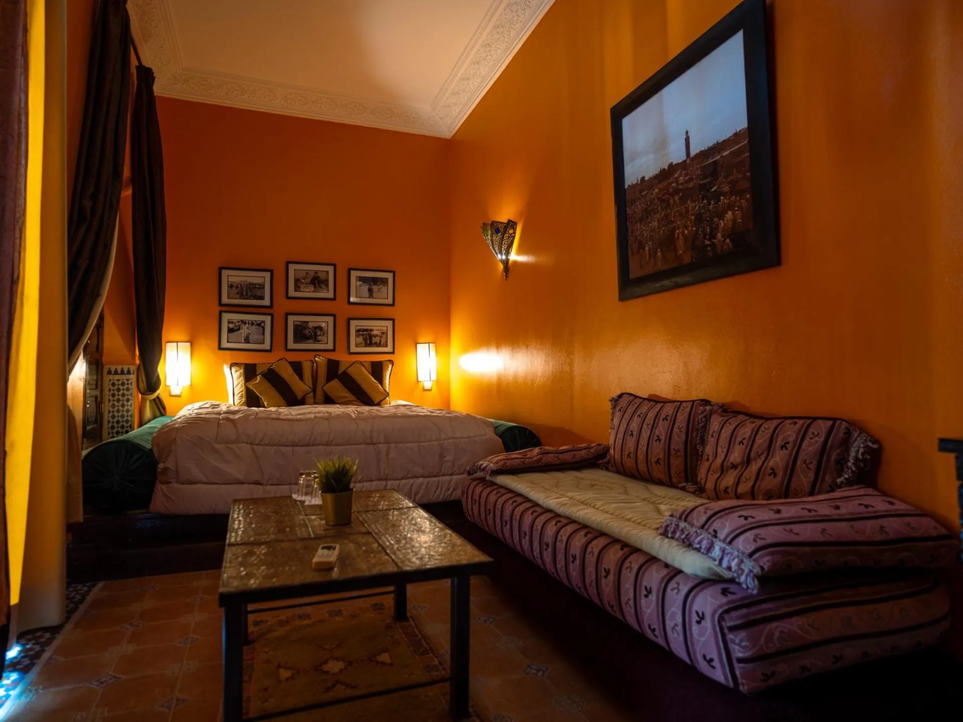 Living room in Riad 58 Blu