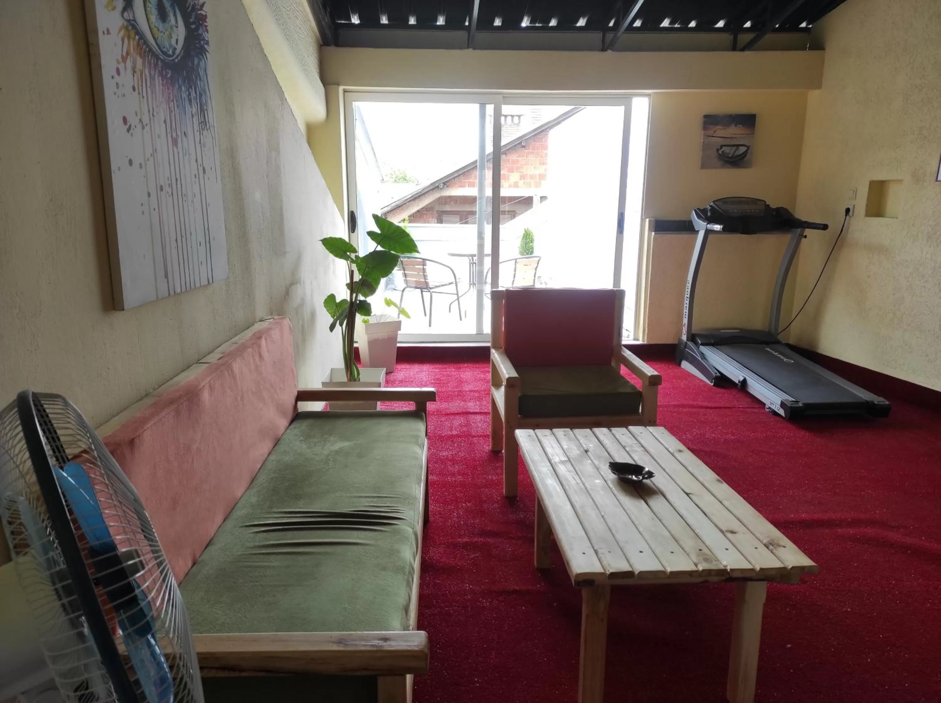 Balcony/Terrace, Fitness Center/Facilities in Urban Boutique Hotel