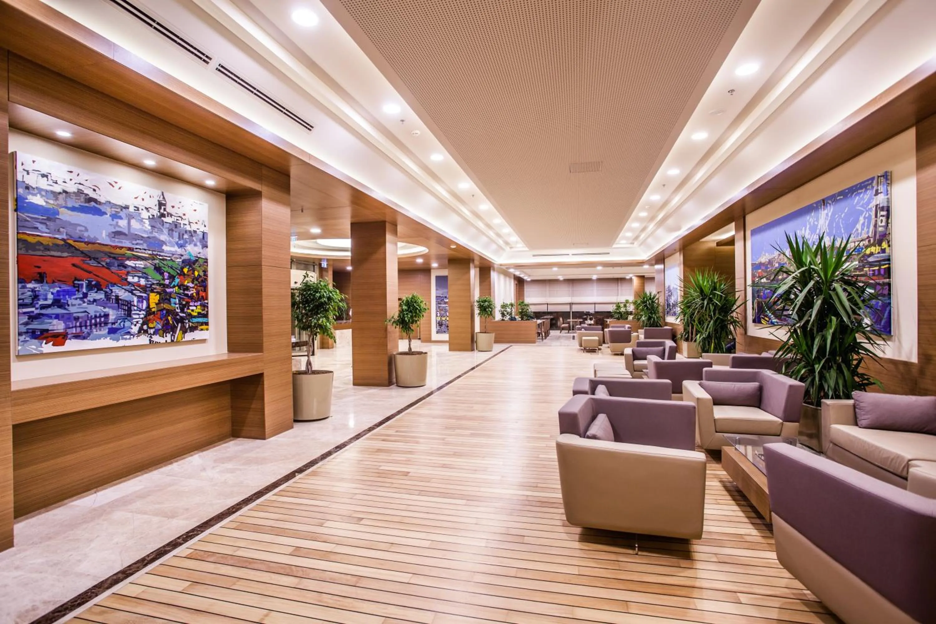 Lobby or reception in Gorrion Hotel Istanbul