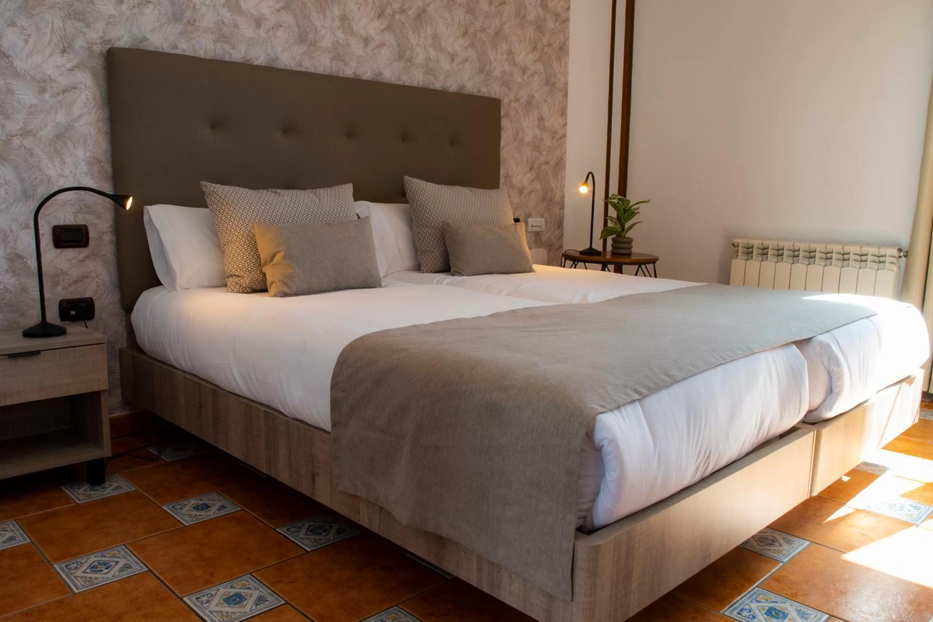Bed in Hotel El Tejar & Spa