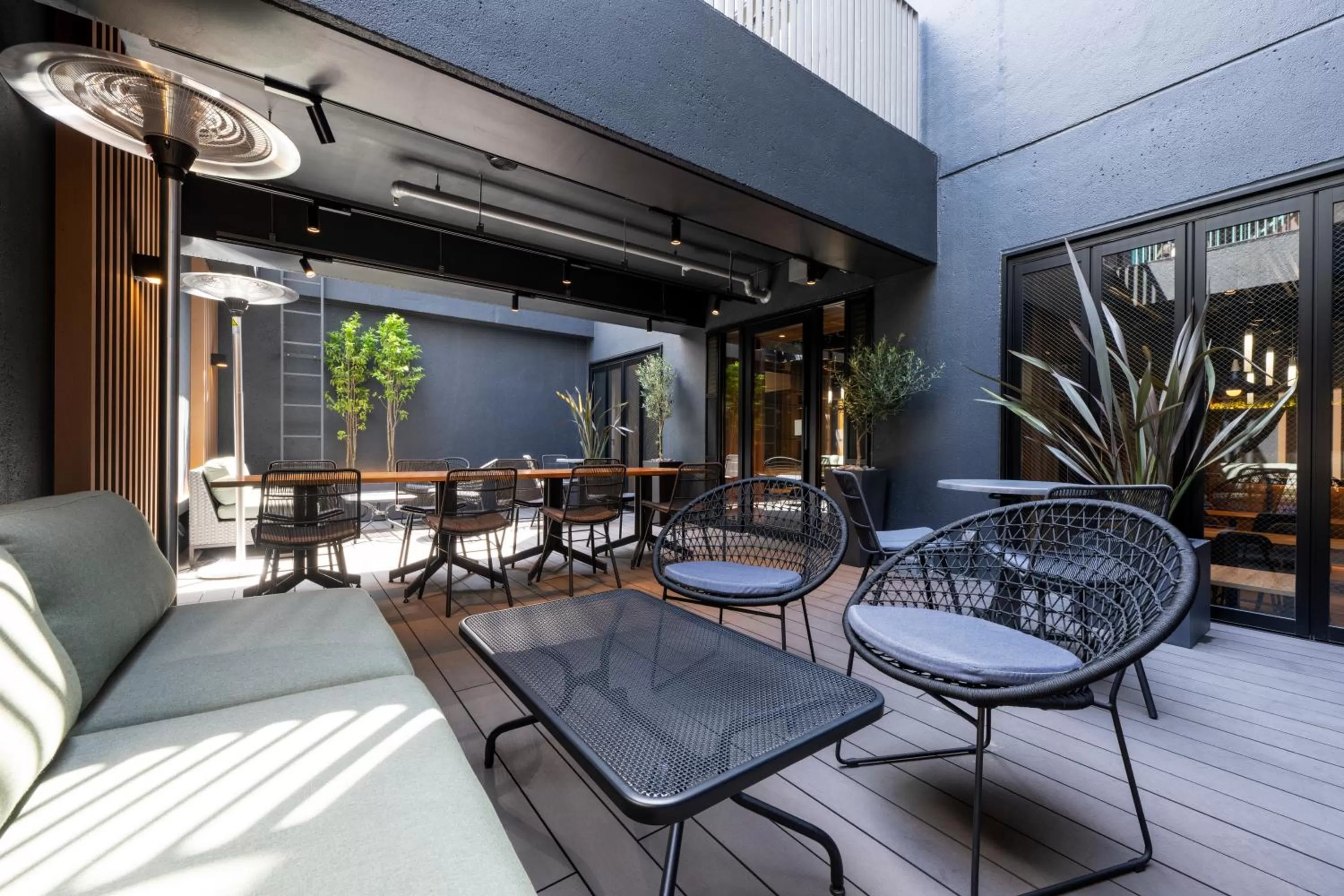 Patio in HOTEL AMANEK Shinjuku Kabukicho