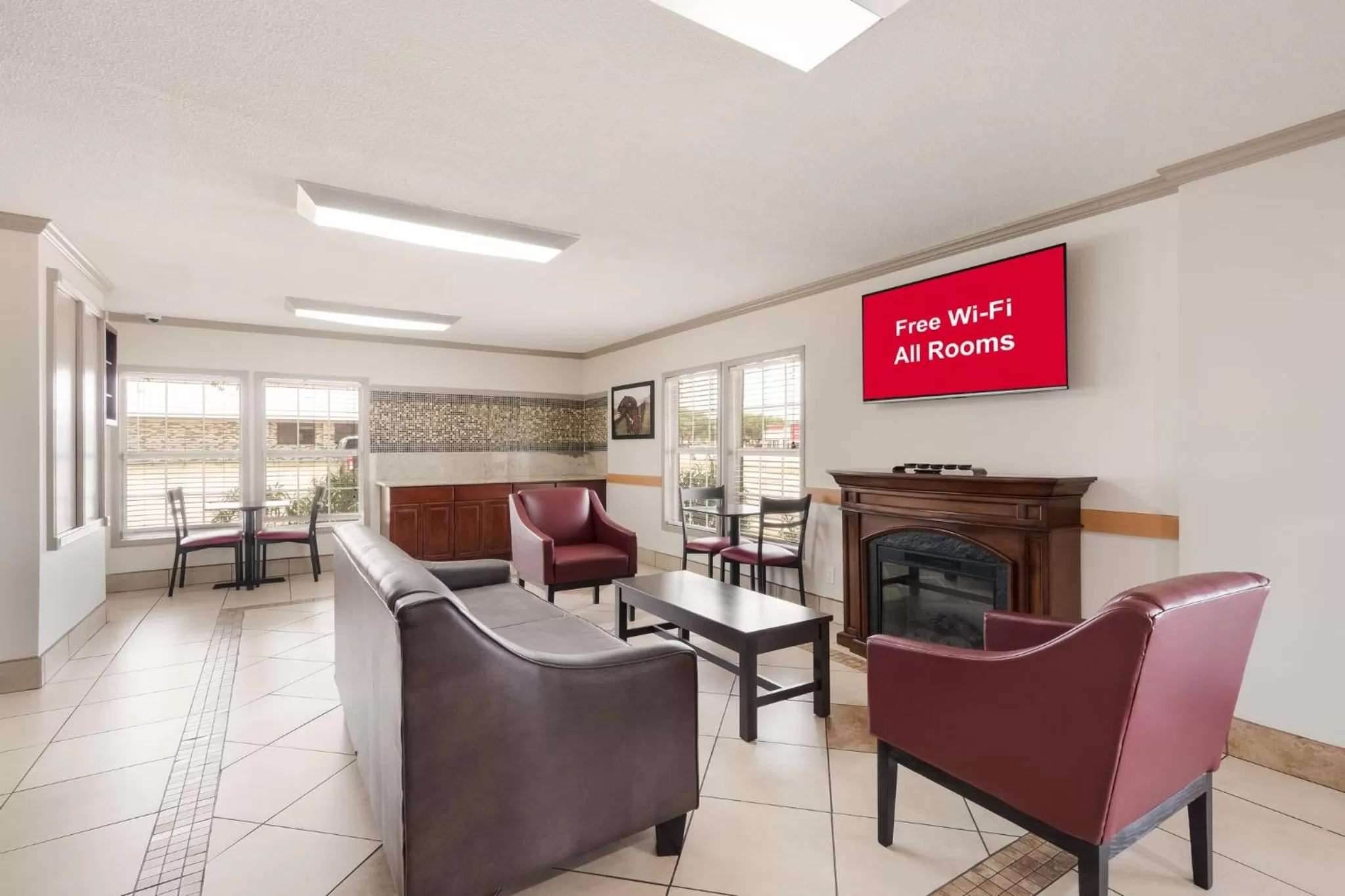 Lobby or reception in Red Roof Inn College Station