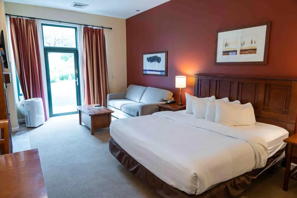 Bed in The Appalachian at Mountain Creek