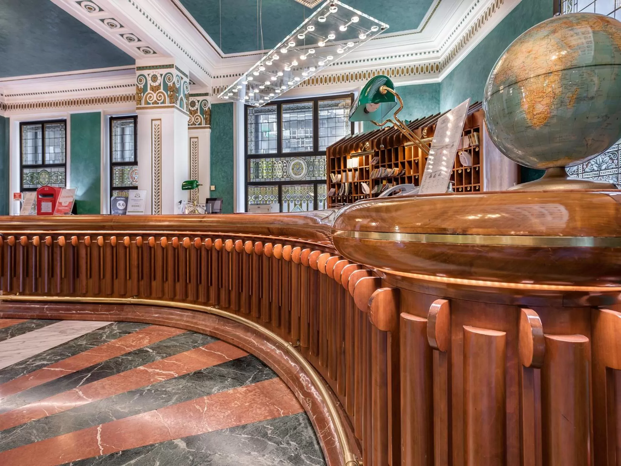 Lobby or reception in Hotel Roma