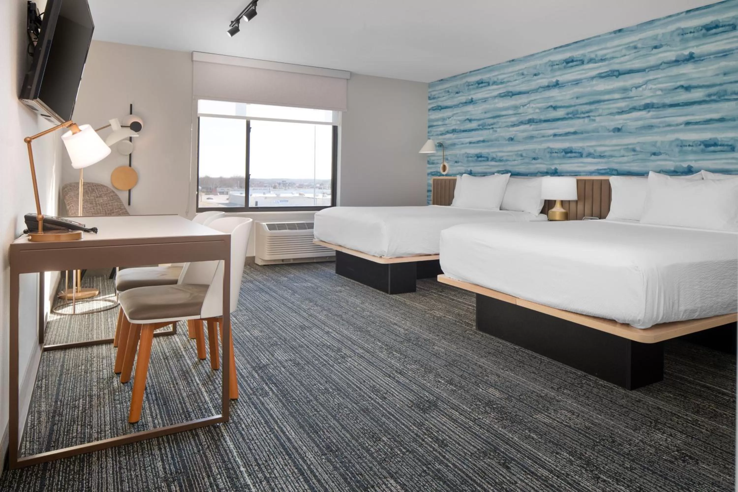 Studio with Two Queen Beds - Hearing Accessible in TownePlace Suites by Marriott Sidney