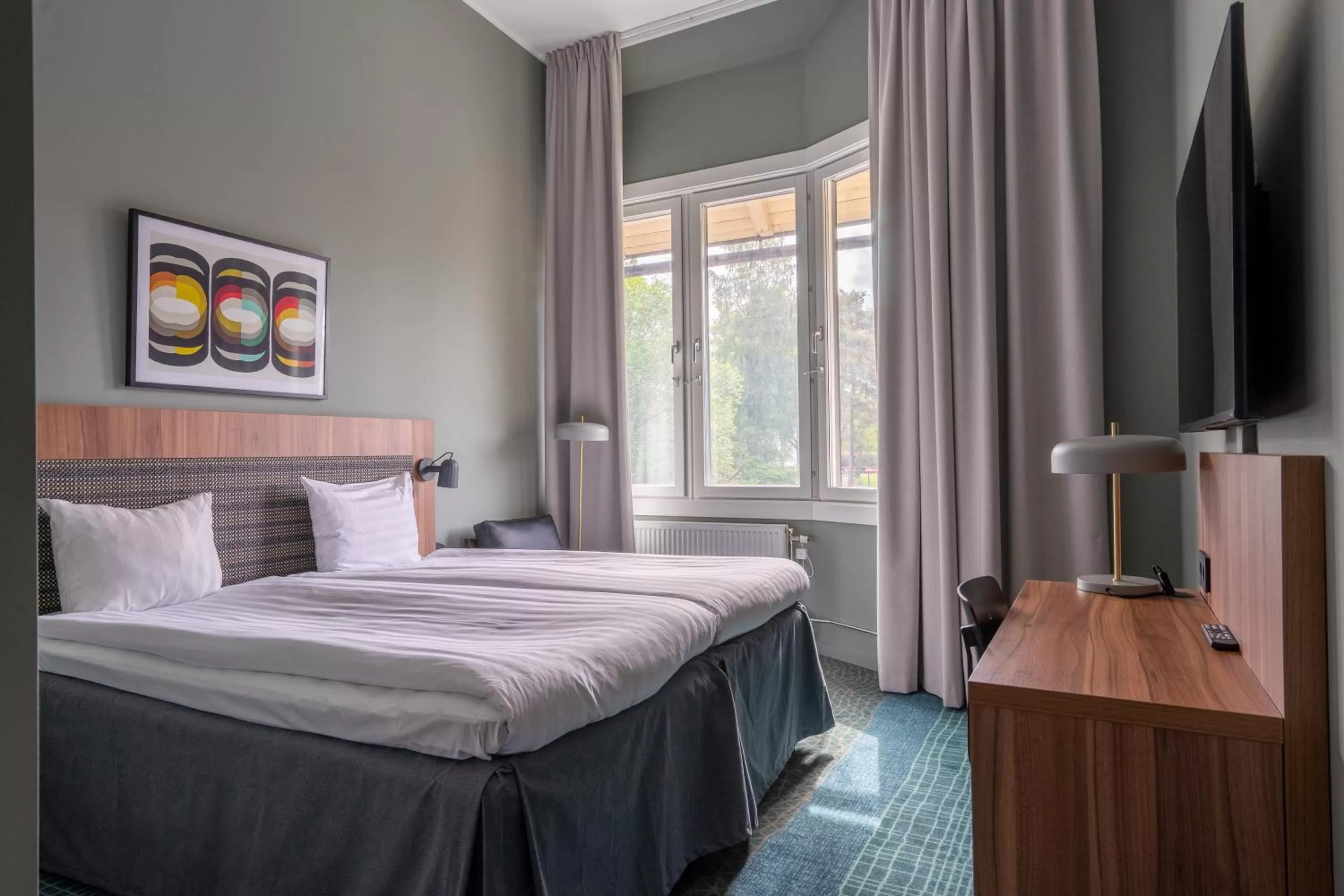 Photo of the whole room, Bed in Quality Hotel Park Södertälje City