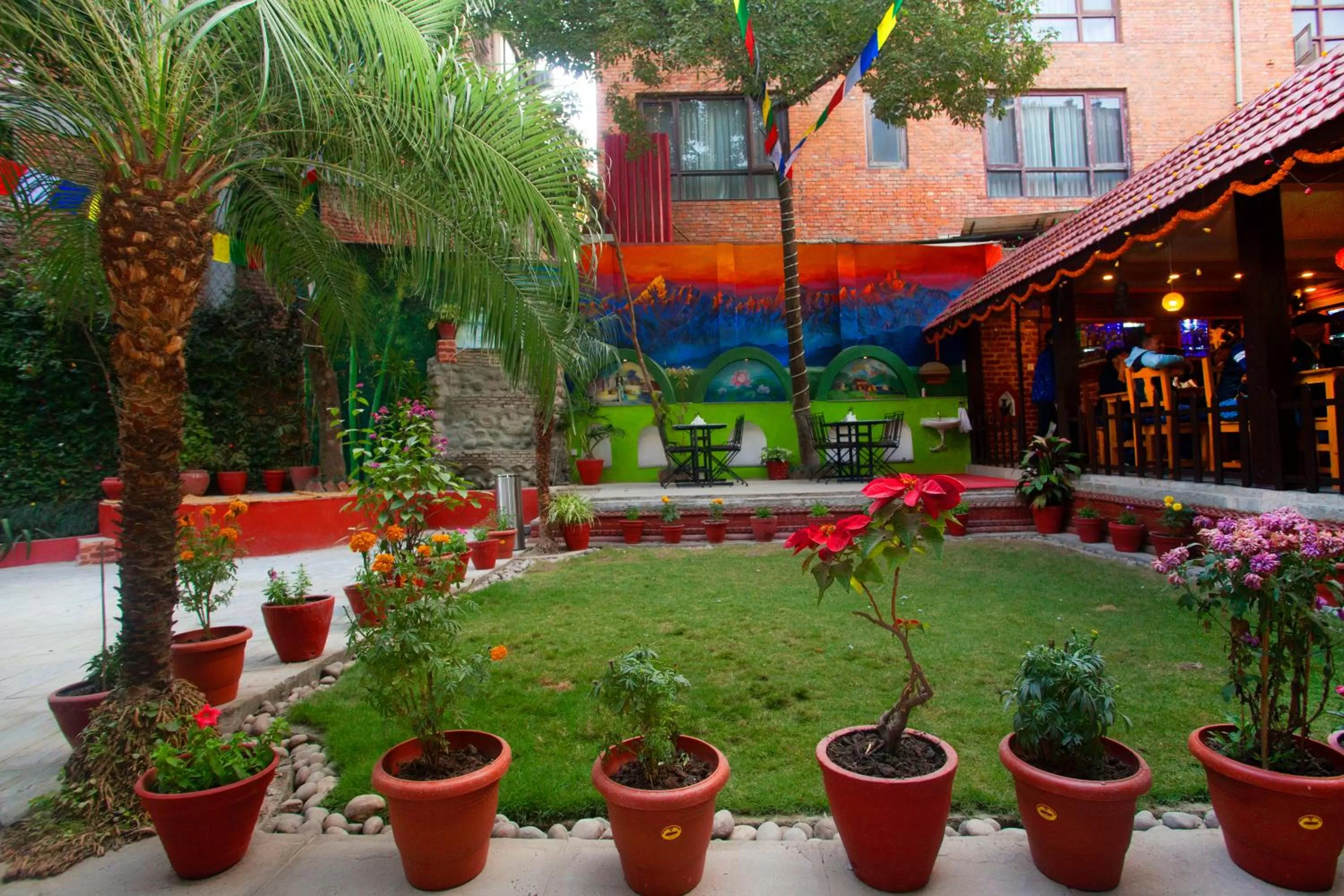 Garden in Hotel Green Horizon