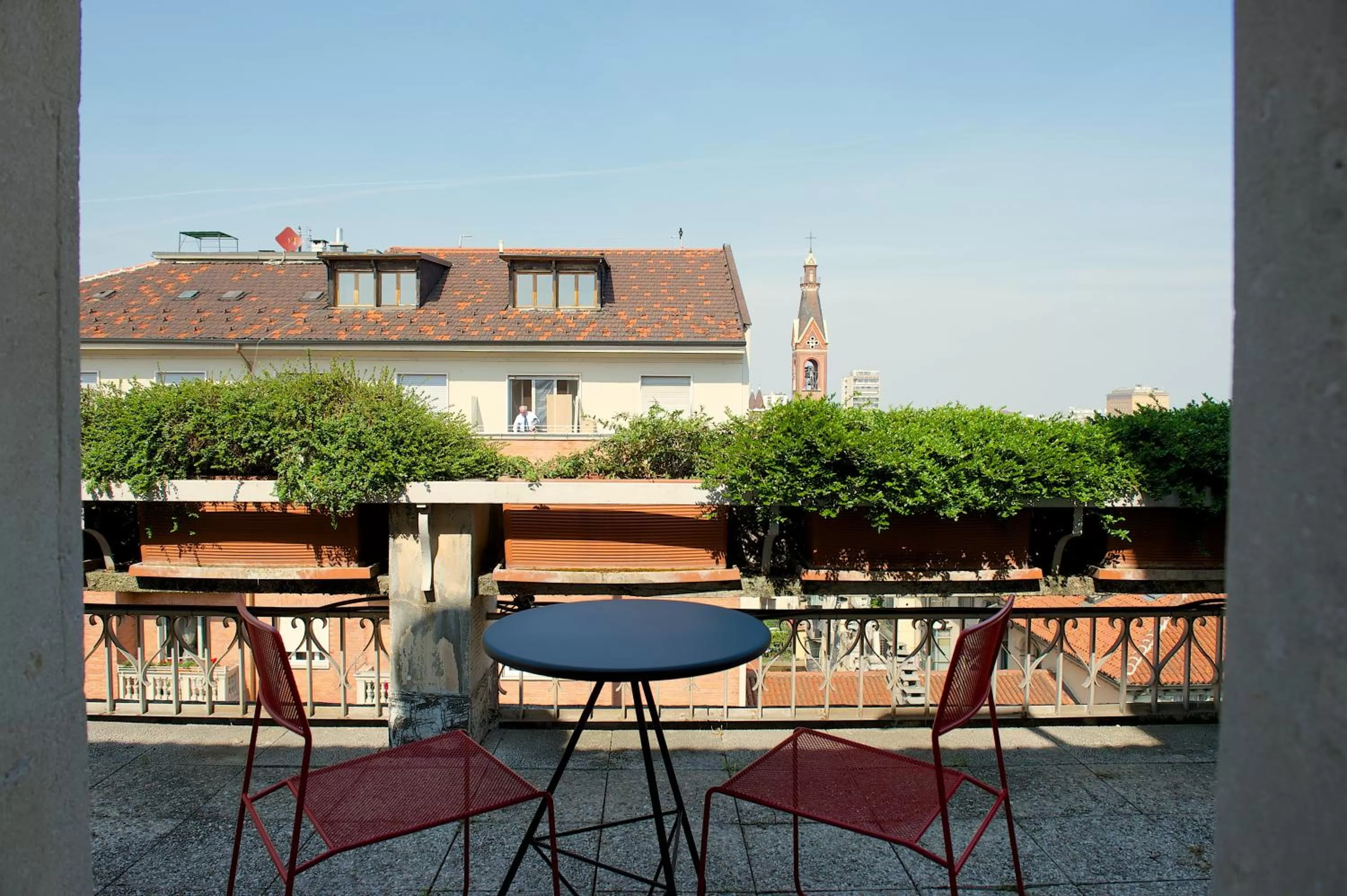 Balcony/Terrace in Best Western Hotel Luxor